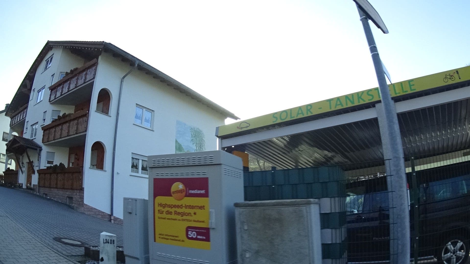 Street view near Gästehaus Rüger, Birkenau — © ramap (CC BY-SA · Mapillary)