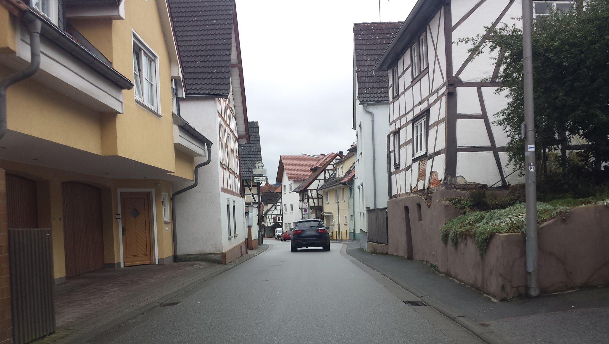 Street view near Gasthaus Zum Odenwald, Rimbach — © wegavision (CC BY-SA · Mapillary)