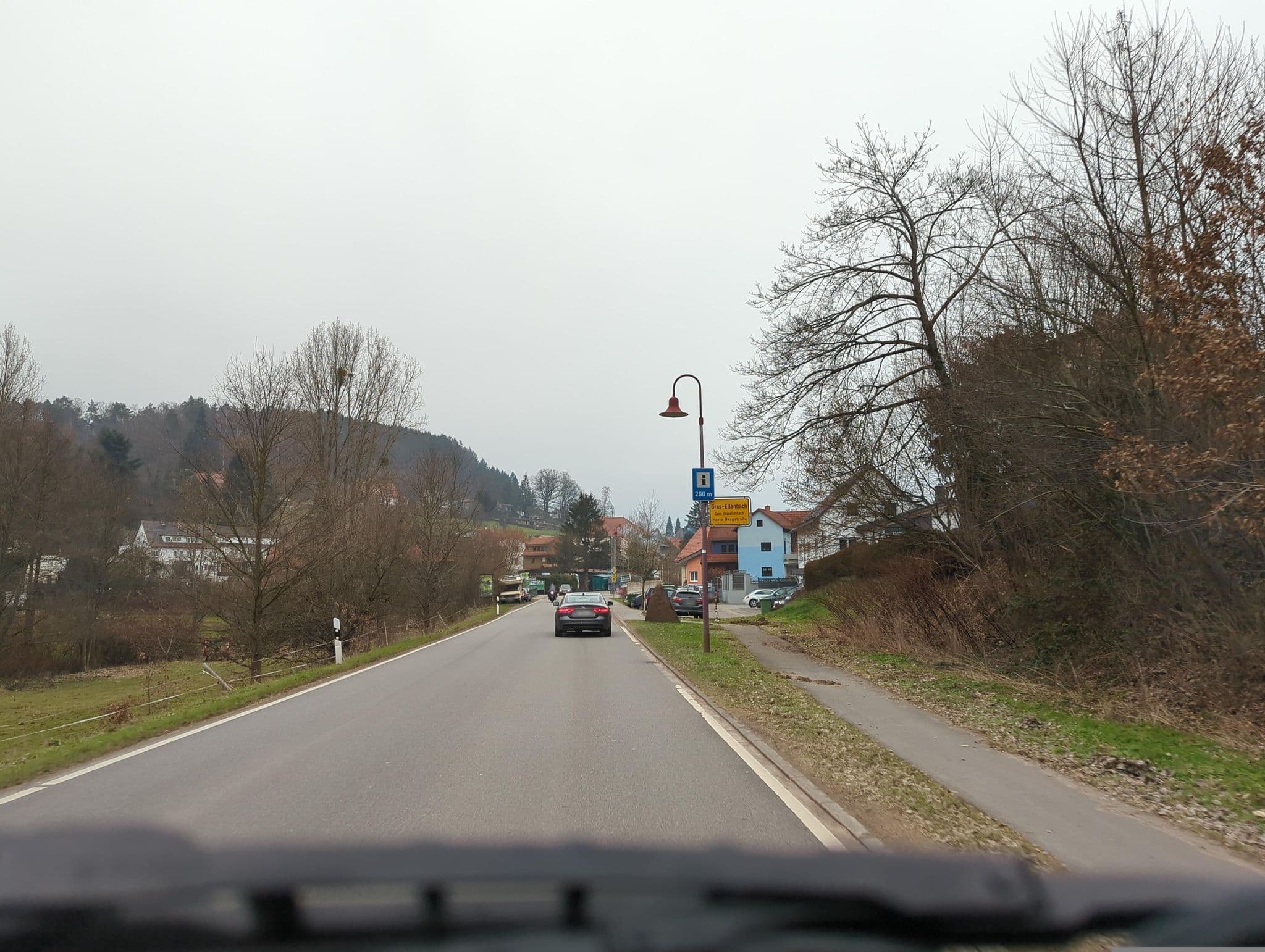 Street view near Haus Hubertus, Wald-Michelbach — © electria (CC BY-SA · Mapillary)