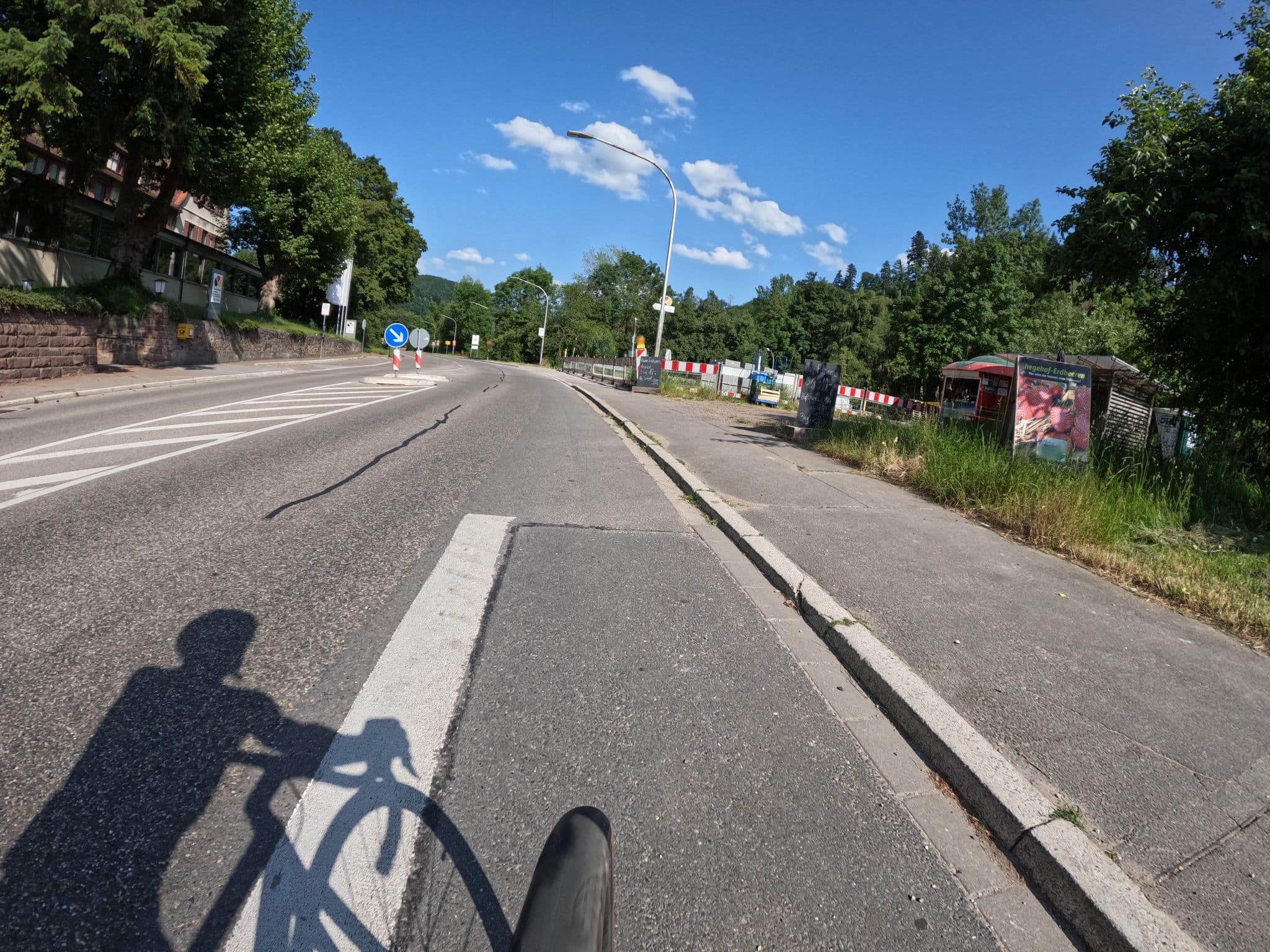 Street view near Cross Country Hotel Waldschloss, Weinheim — © ec411 (CC BY-SA · Mapillary)