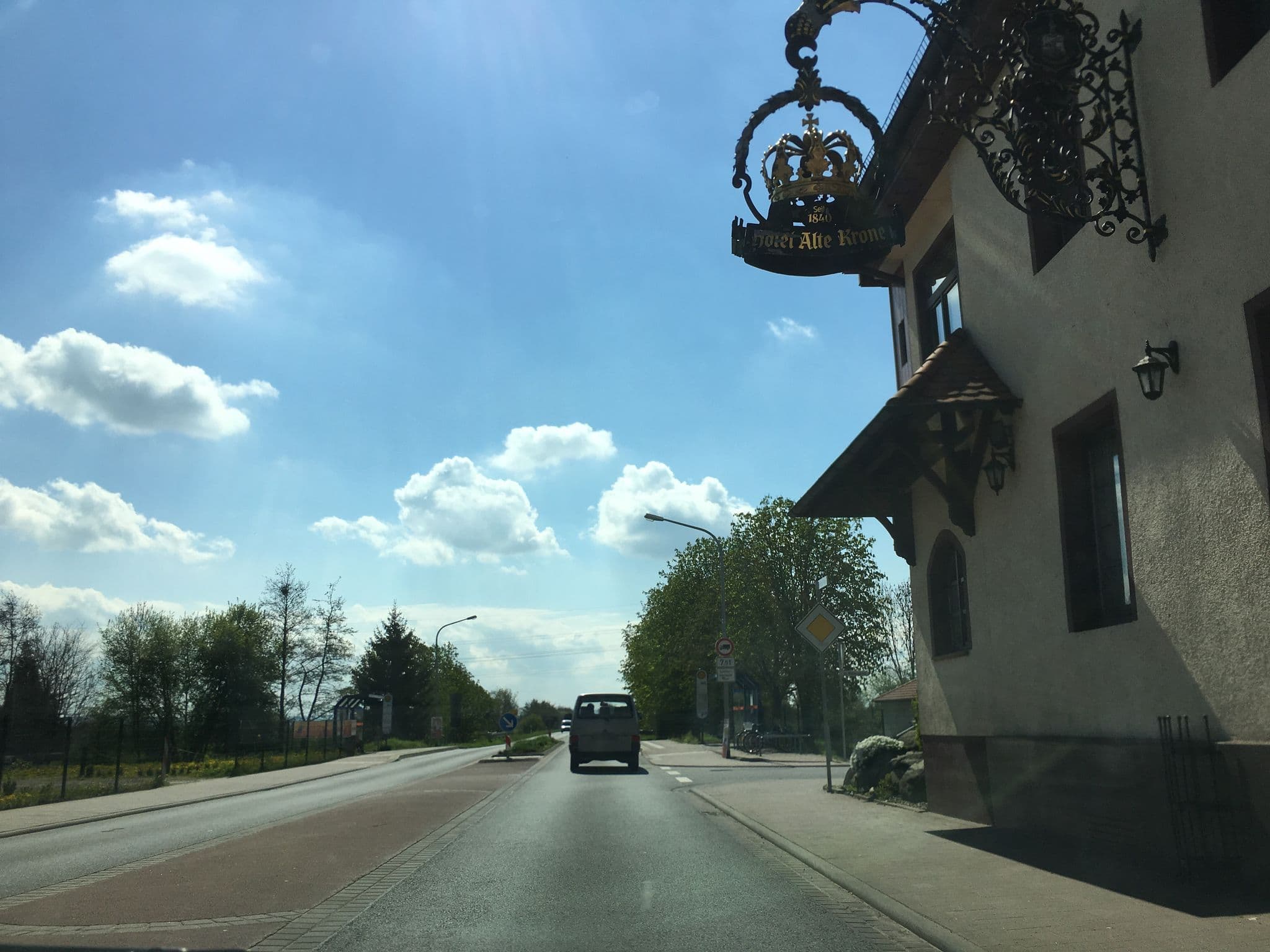 Street view near Hotel Krone, Eppertshausen — © foxman (CC BY-SA · Mapillary)