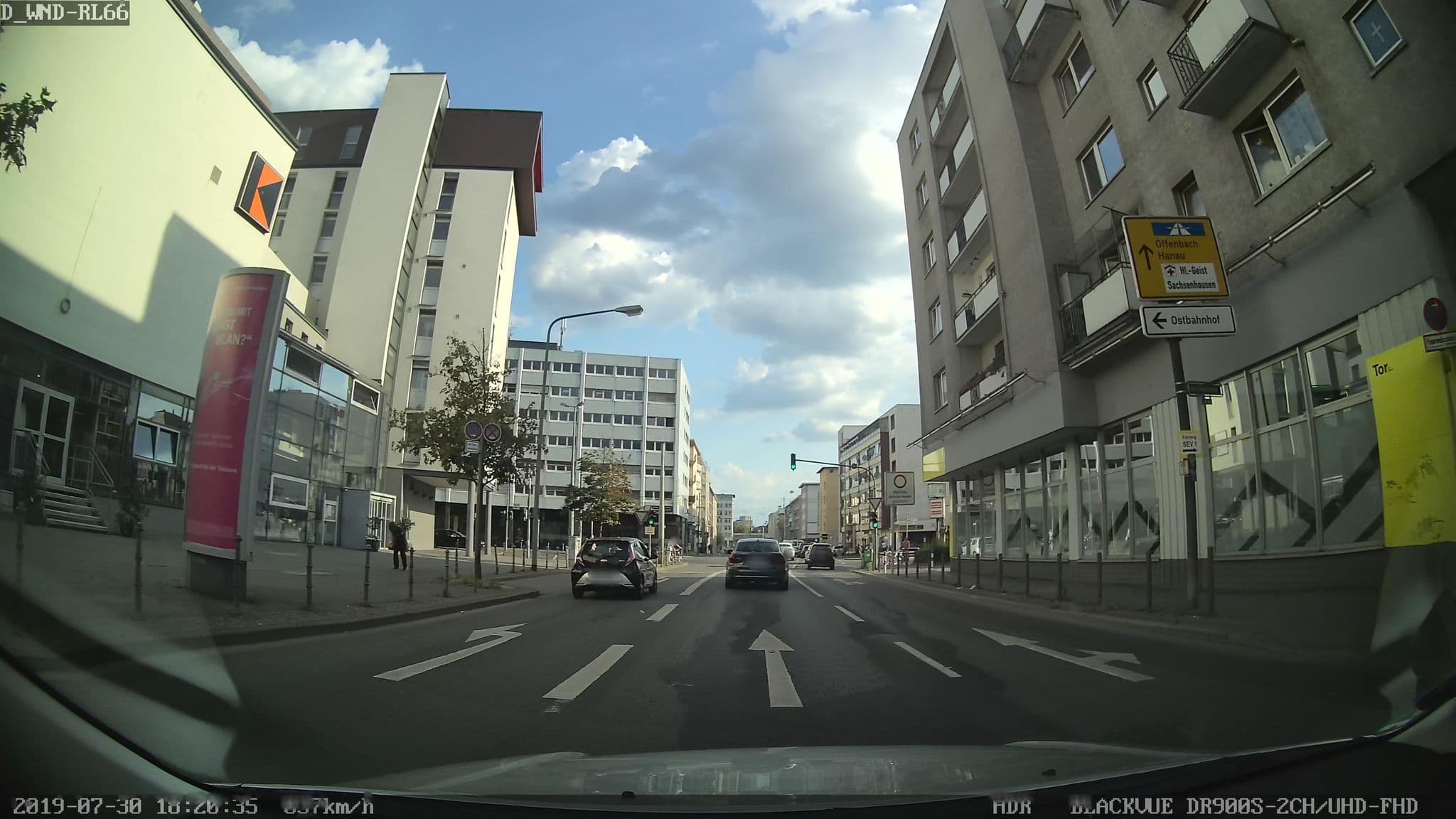 Street view near Das Kolping Hotel Frankfurt, Frankfurt am Main — © mapcreator (CC BY-SA · Mapillary)