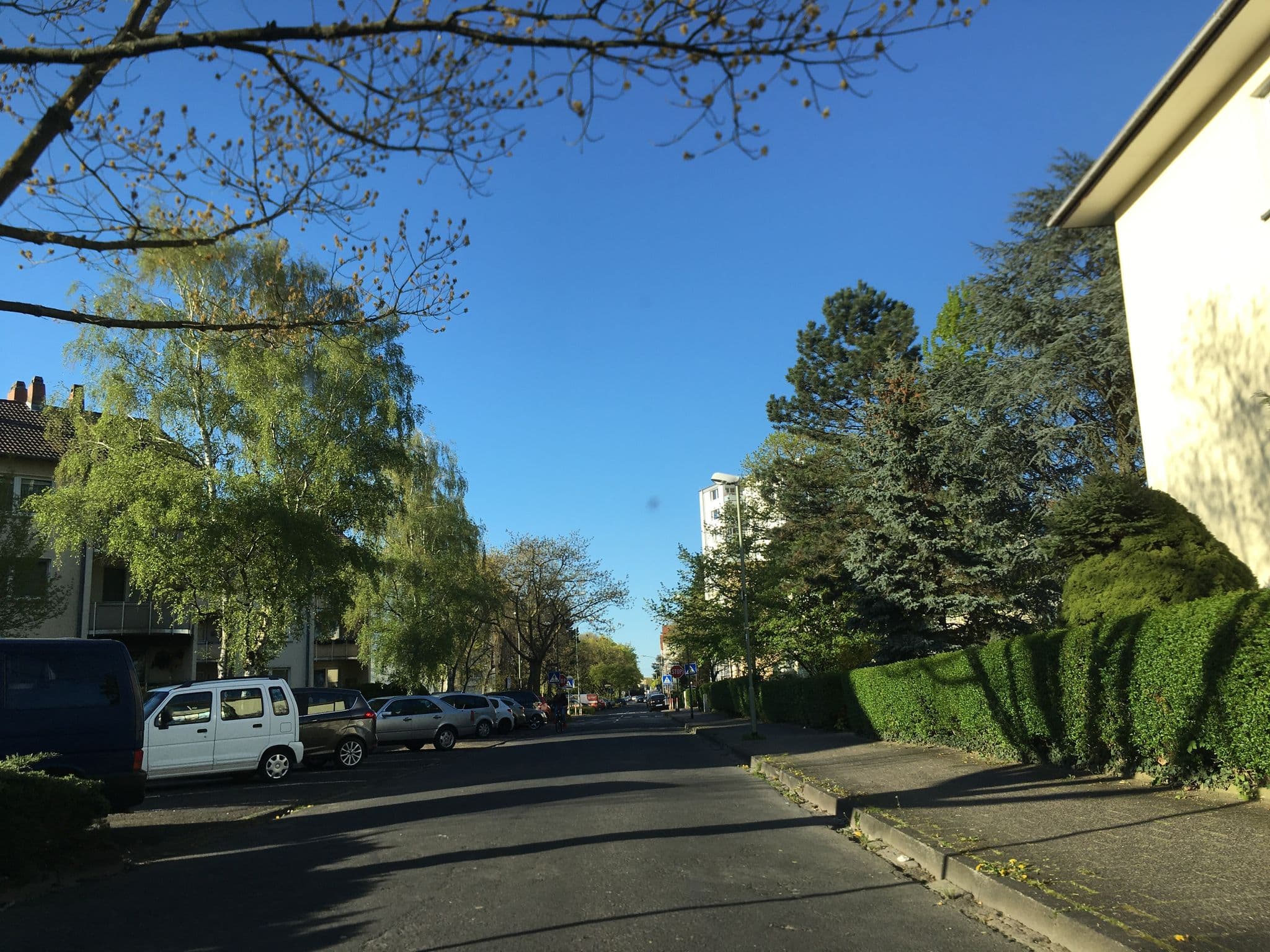Street view near Nissiaki Hotel Corfu, Offenbach — © foxman (CC BY-SA · Mapillary)