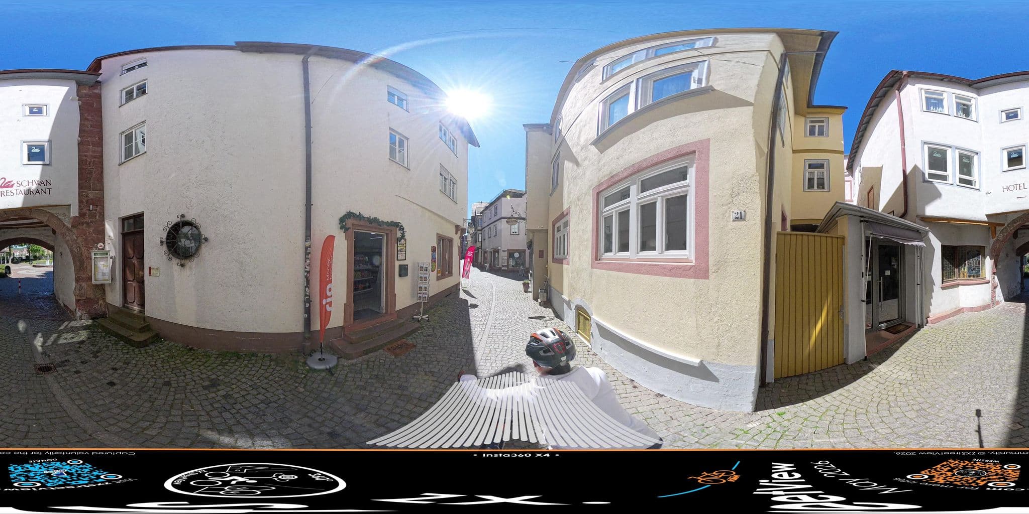 Street view near Geisilayne Alana Schleyer Hotel Löwensteiner Hof, Wertheim — © ZXStreetview (CC BY-SA · Mapillary)