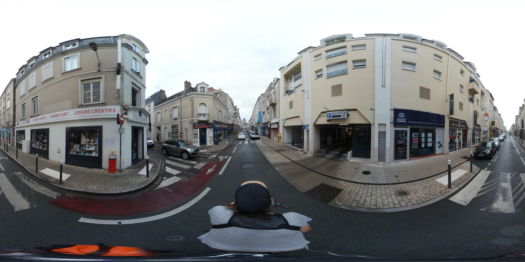 Street view near L'Europe, Angers — © c_mobilite (CC BY-SA · Mapillary)