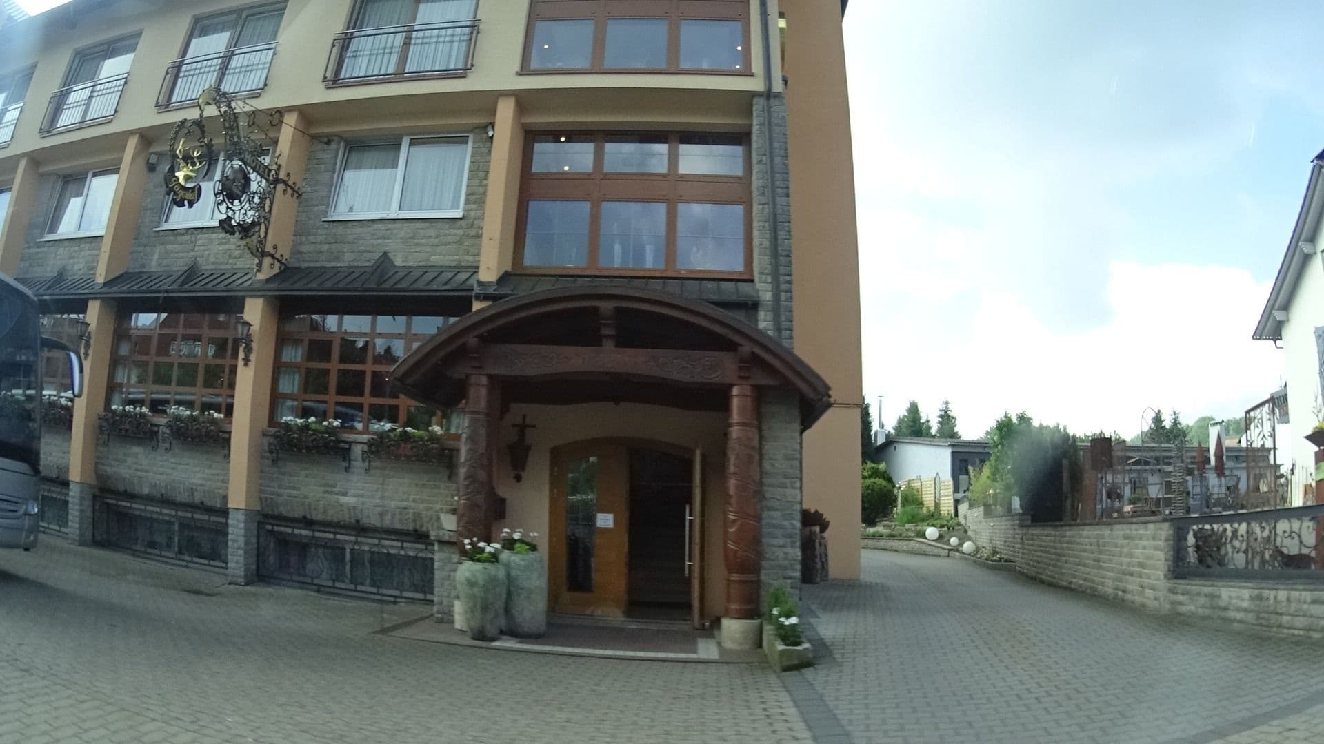 Street view near Spessart Lodge, Weibersbrunn — © ramap (CC BY-SA · Mapillary)
