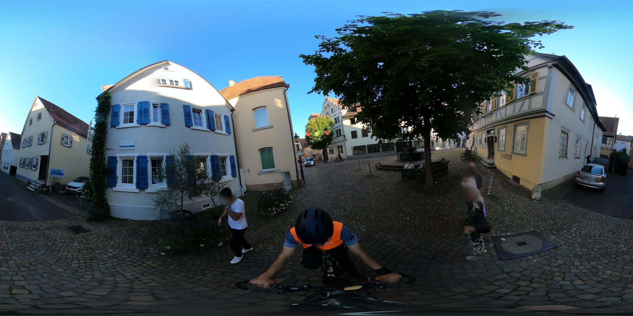 Street view near Gästehause Zeitler, Bad Mergentheim — © RadNETZ (CC BY-SA · Mapillary)