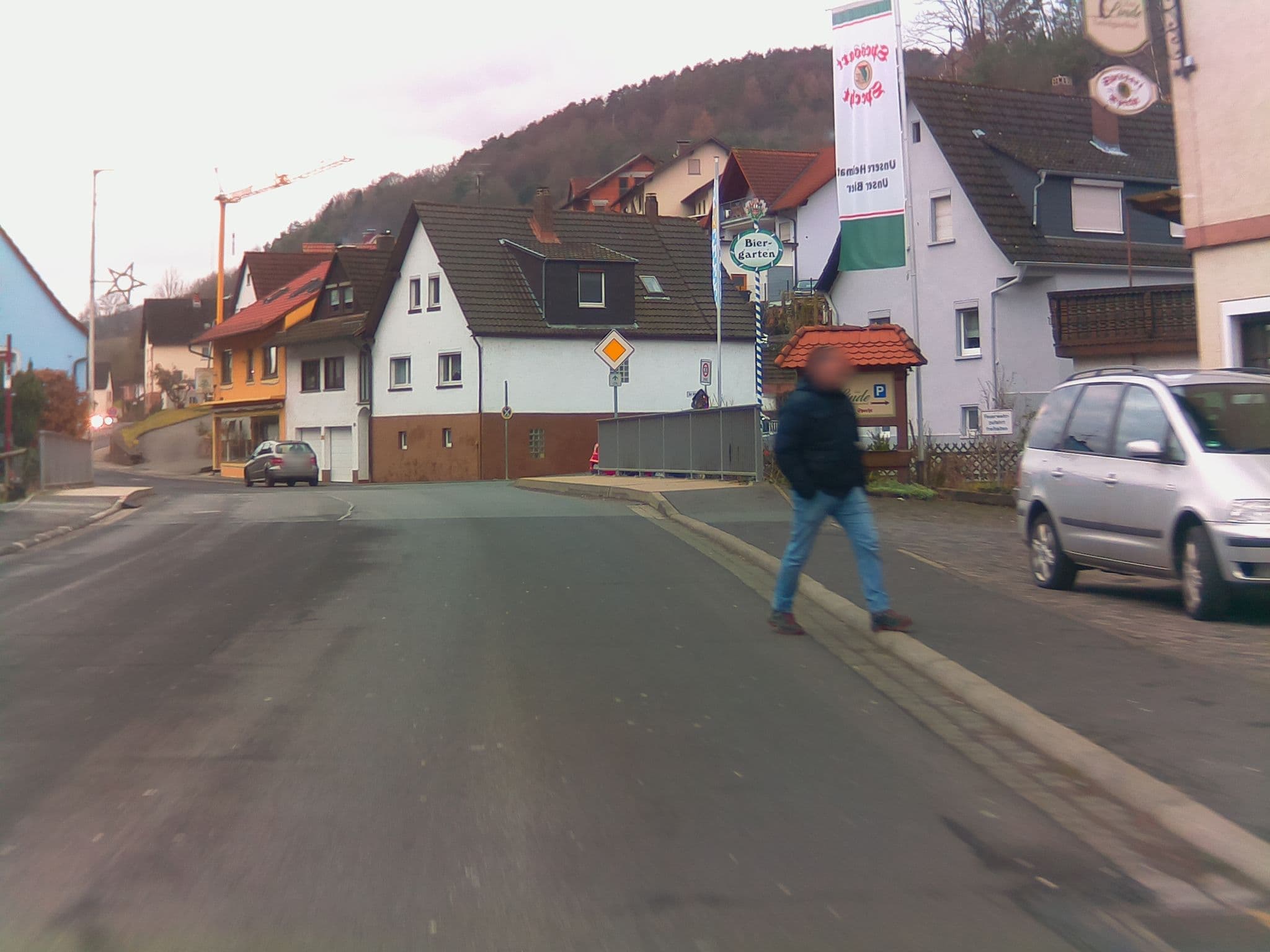Street view near Landgasthof zur Linde, Heimbuchenthal — © ramap (CC BY-SA · Mapillary)