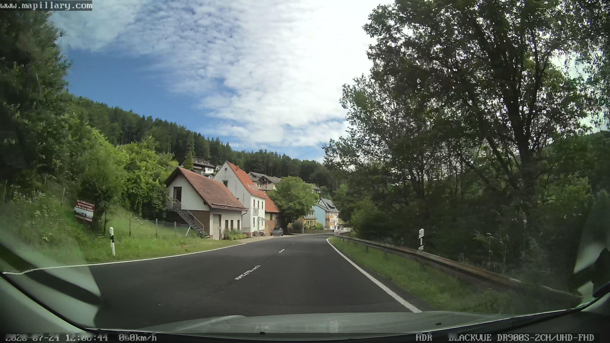 Street view near Landhotel, Mespelbrunn — © mapcreator (CC BY-SA · Mapillary)