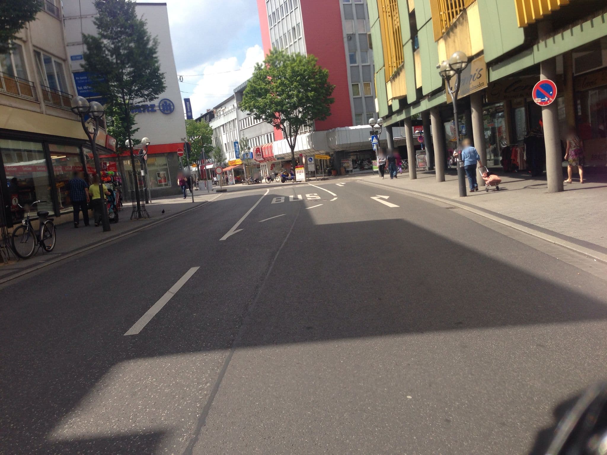 Street view near Ksenija Pension, Hanau am Main — © flidolin (CC BY-SA · Mapillary)