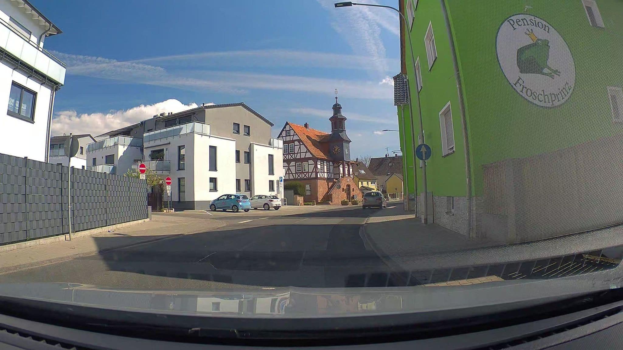 Street view near Pension Froschprinz, Seligenstadt — © poxonline (CC BY-SA · Mapillary)