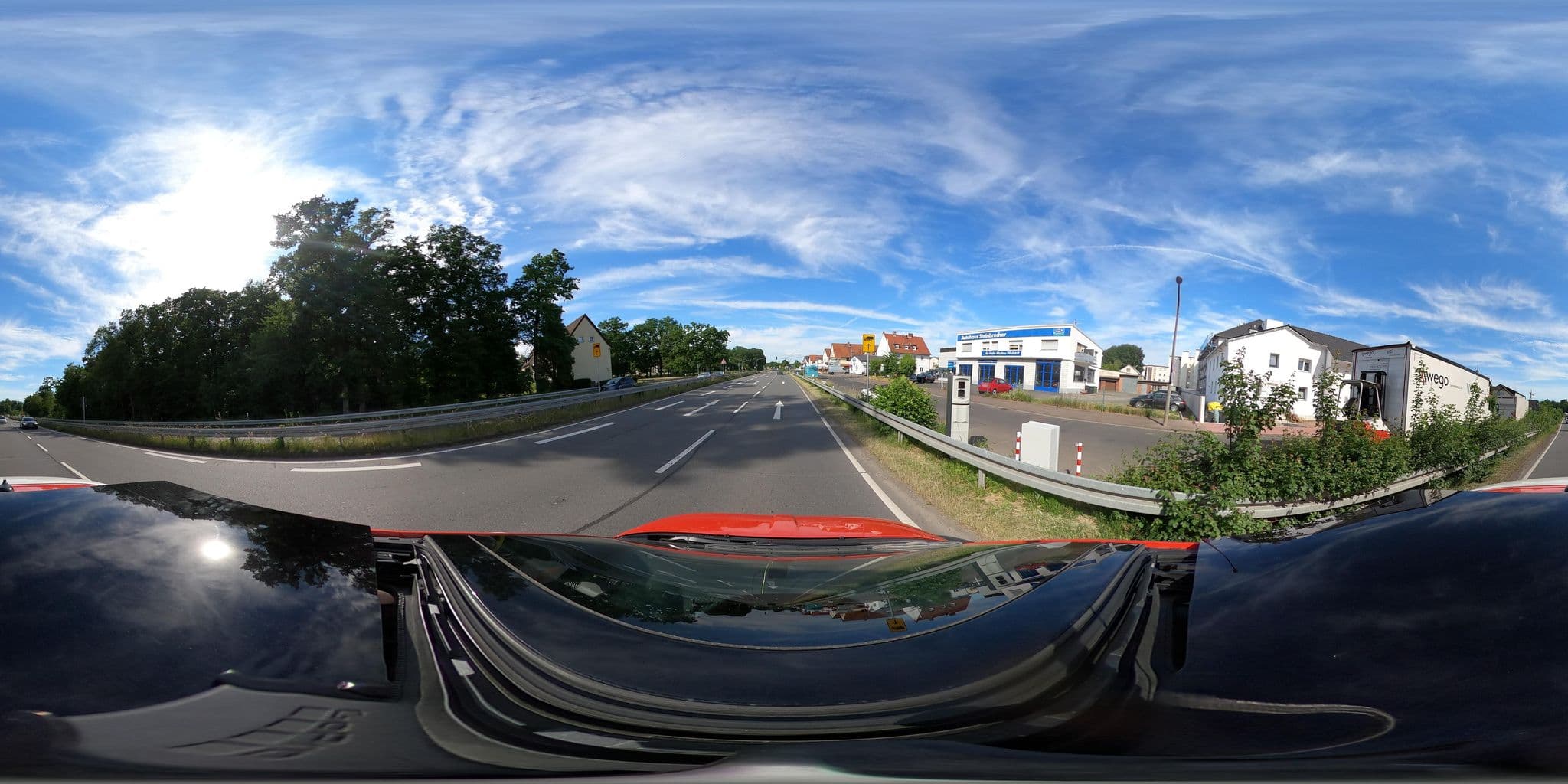 Street view near John F. kenedy Hotel, Erlensee — © GameRover (CC BY-SA · Mapillary)