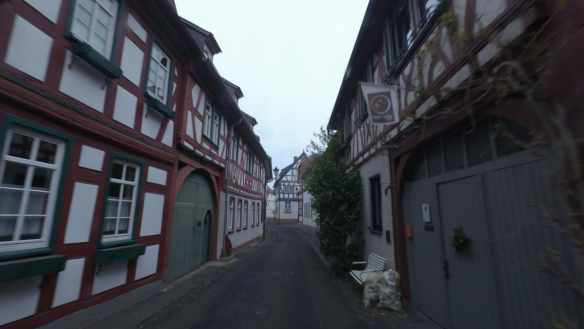 Street view near Groeneveld Helmut Ferienwohnungsvermietung, Groeneveld Helga, Seligenstadt — © schulf (CC BY-SA · Mapillary)