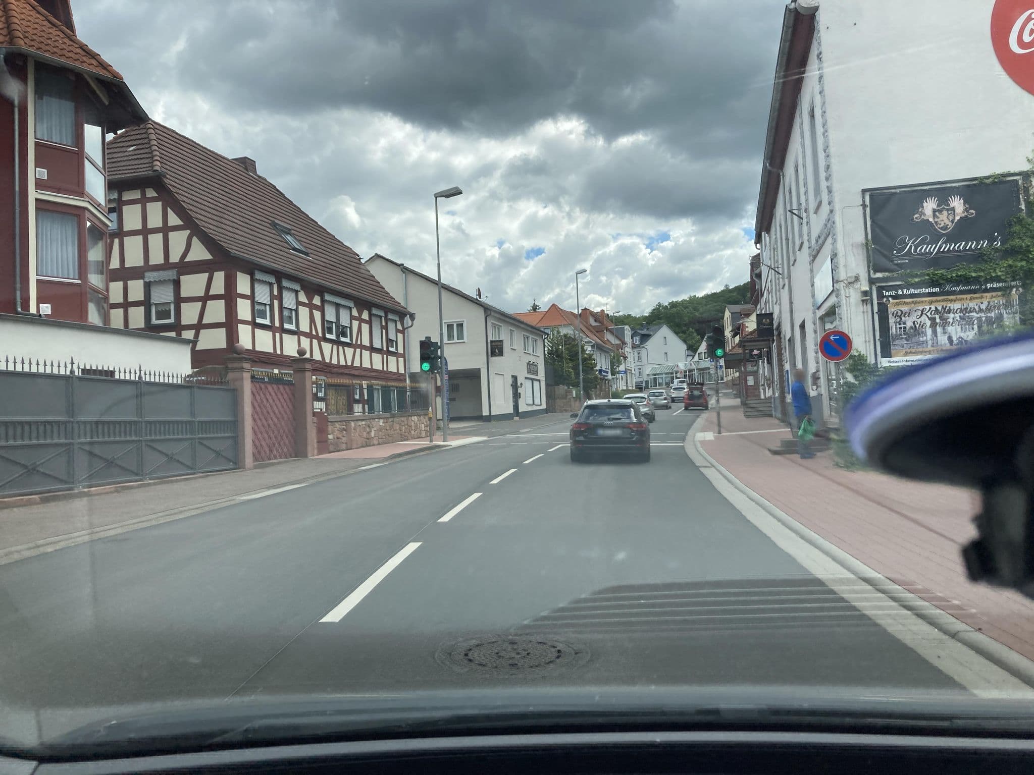Street view near Barbarossa Inh. Liselotte Schneider Hotel, Lieblos — © robffm (CC BY-SA · Mapillary)