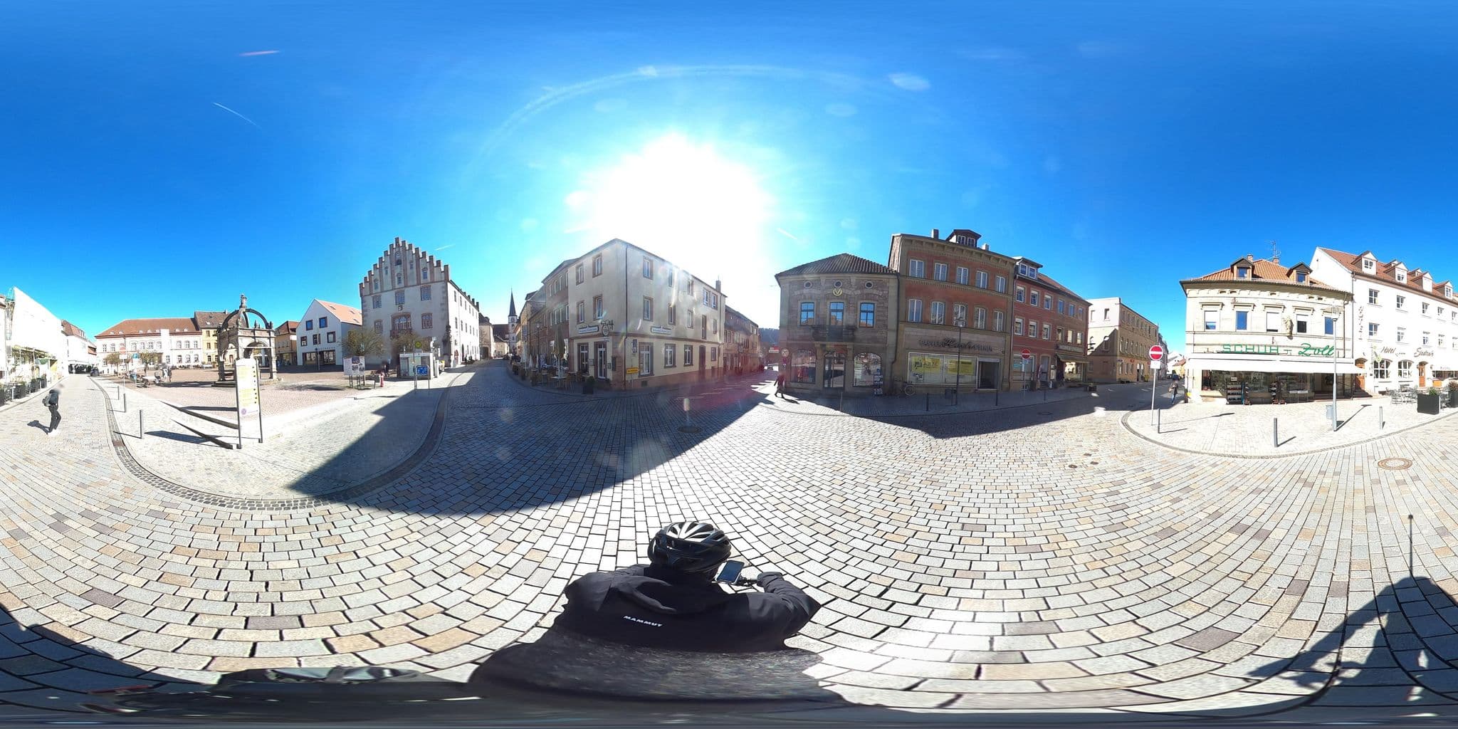 Street view near Stadtcafe Hammelburg, Hammelburg — © Planungsgesellschaft_RV-K_MB (CC BY-SA · Mapillary)