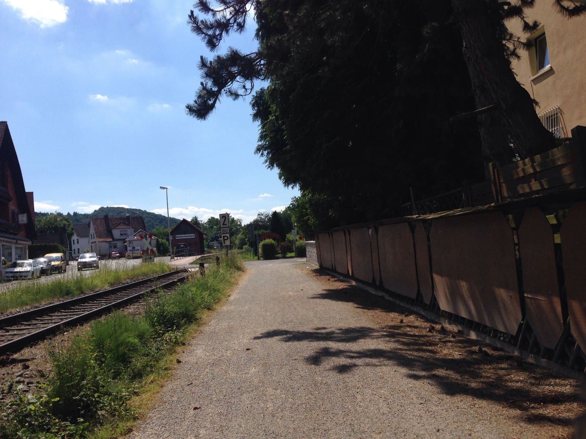 Street view near Bergmann Pension, Mömbris — © flidolin (CC BY-SA · Mapillary)