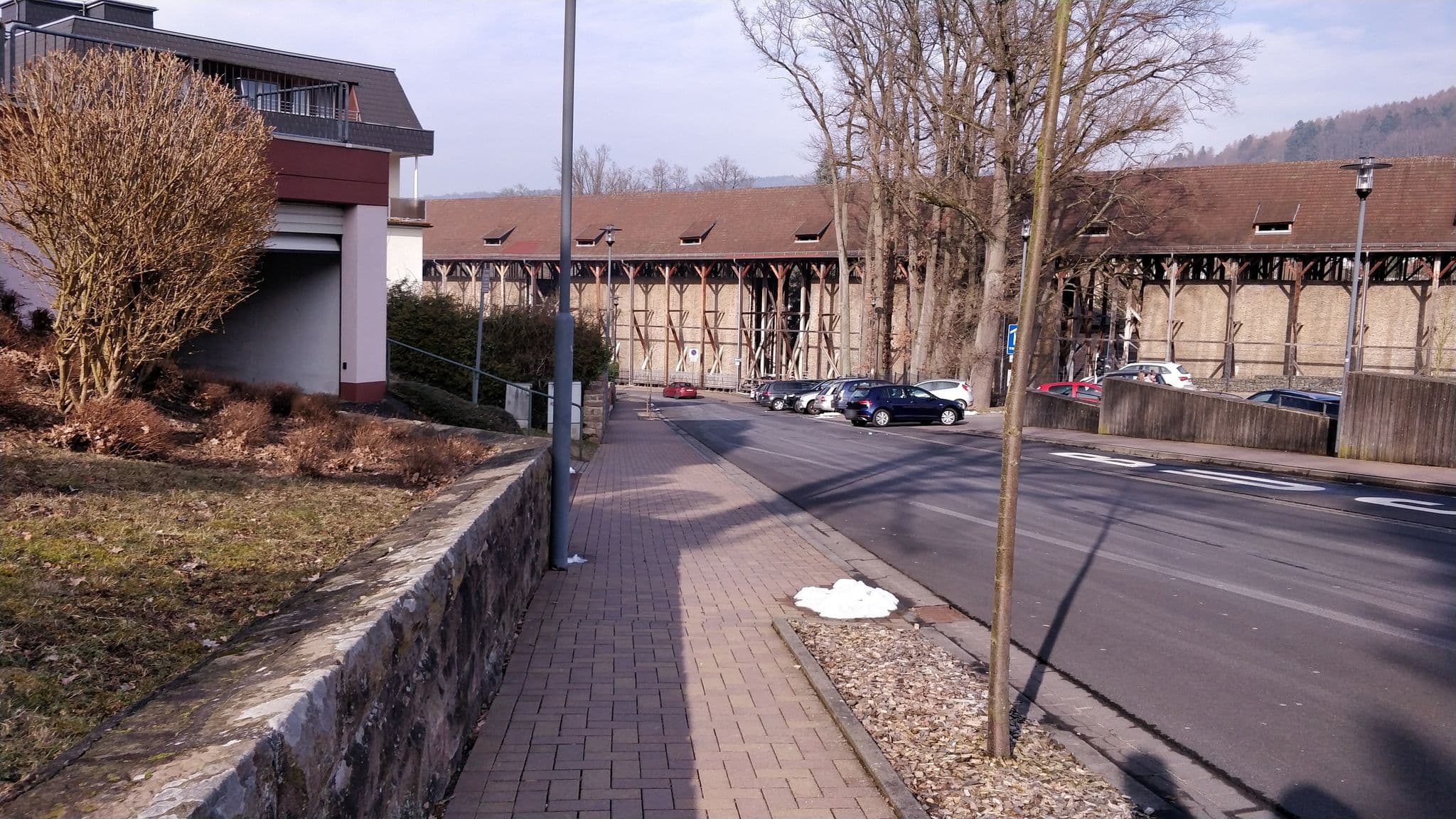 Street view near Haus Marienruh, Bad Orb — © vielguenstiger (CC BY-SA · Mapillary)