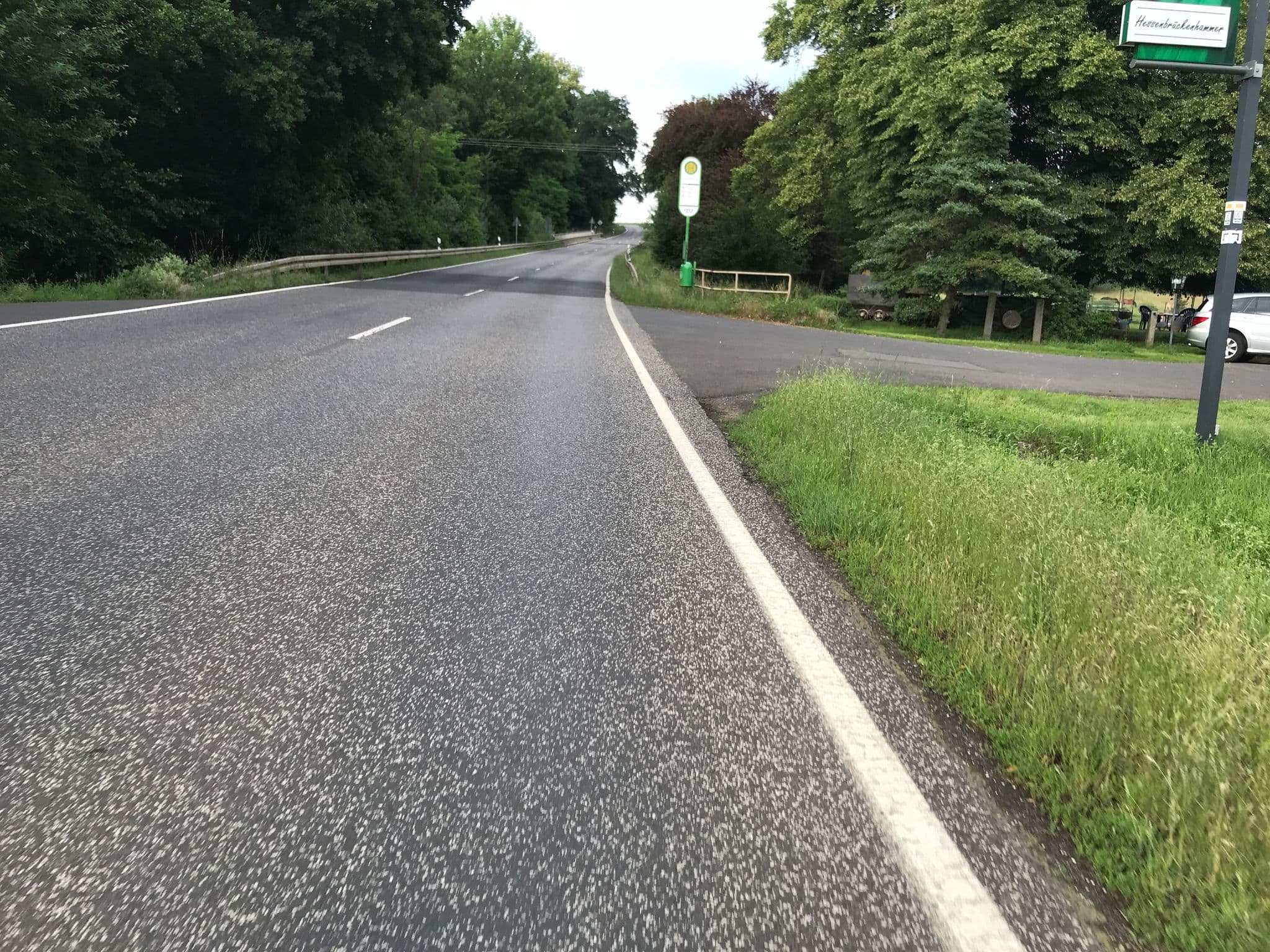 Street view near Landgasthof Hessenbrückenhammer, Laubach — © troher15 (CC BY-SA · Mapillary)