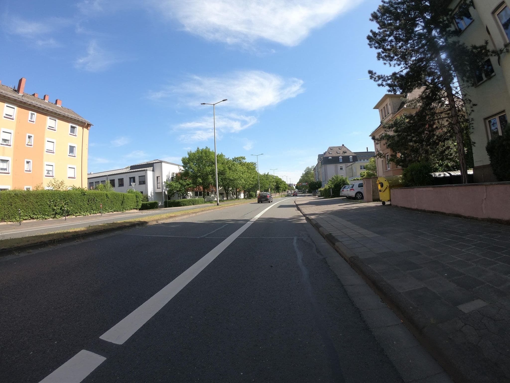 Street view near ITA headquarter, Gießen — © grinninghamster (CC BY-SA · Mapillary)