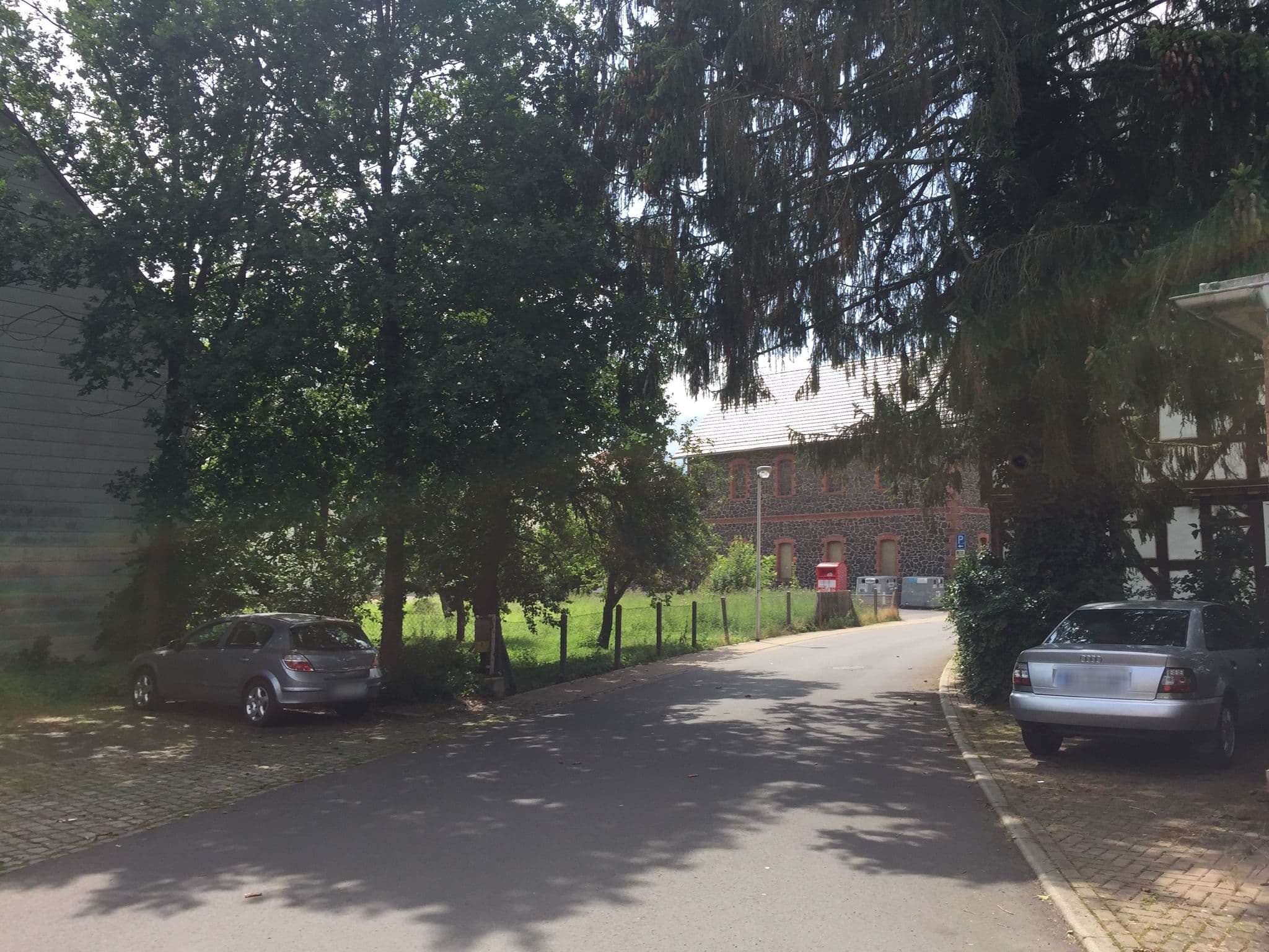 Street view near Café / Pension am Hexenturm, Schwalmstadt — © troher15 (CC BY-SA · Mapillary)