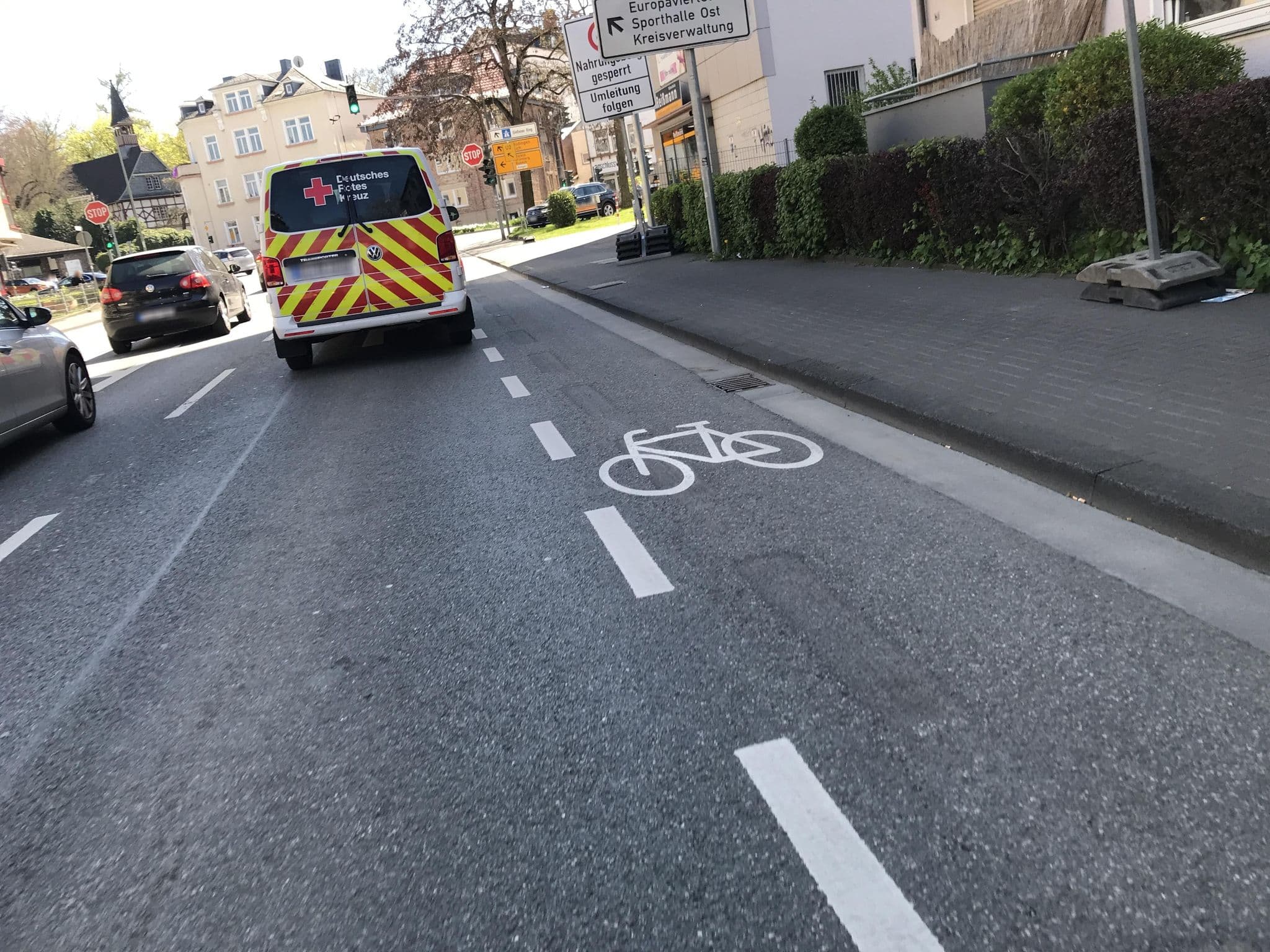 Street view near Ferienwohnung-City, Gießen — © troher15 (CC BY-SA · Mapillary)