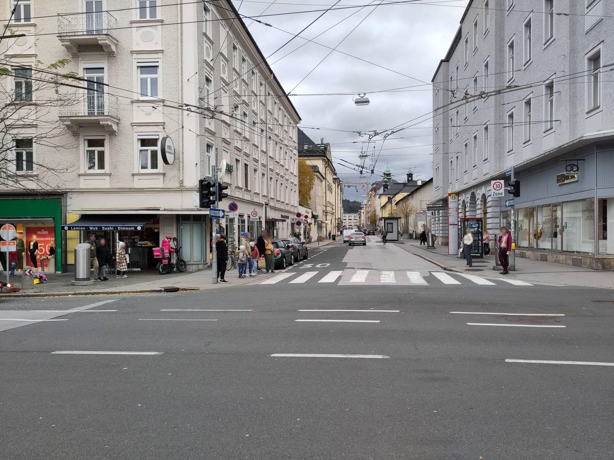 Street view near Palais Mirabell, Salzburg — © consens_verkehrsplanung (CC BY-SA · Mapillary)