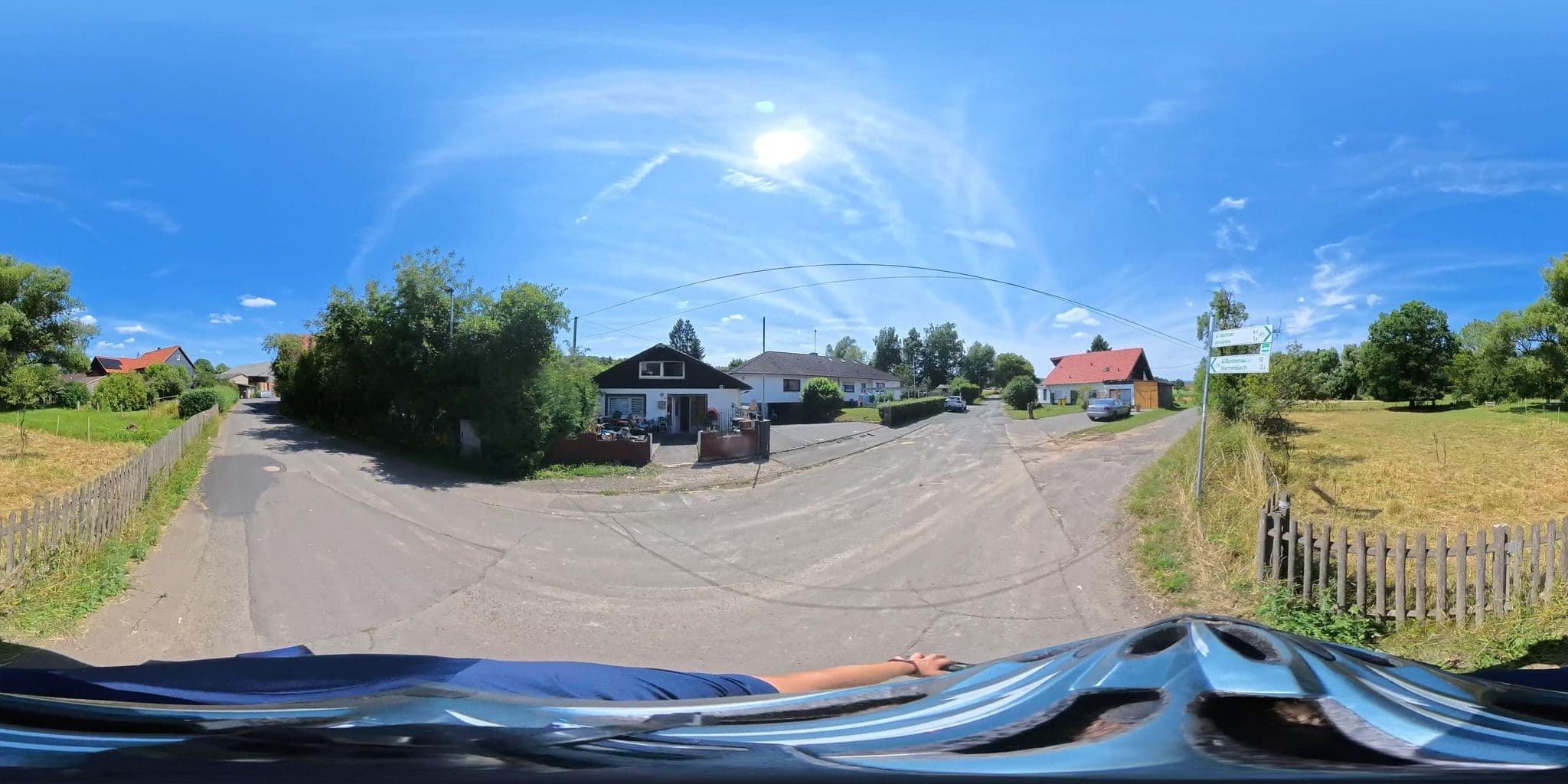 Street view near Ferienhaus Burgwald, Münchhausen — © tim3003 (CC BY-SA · Mapillary)
