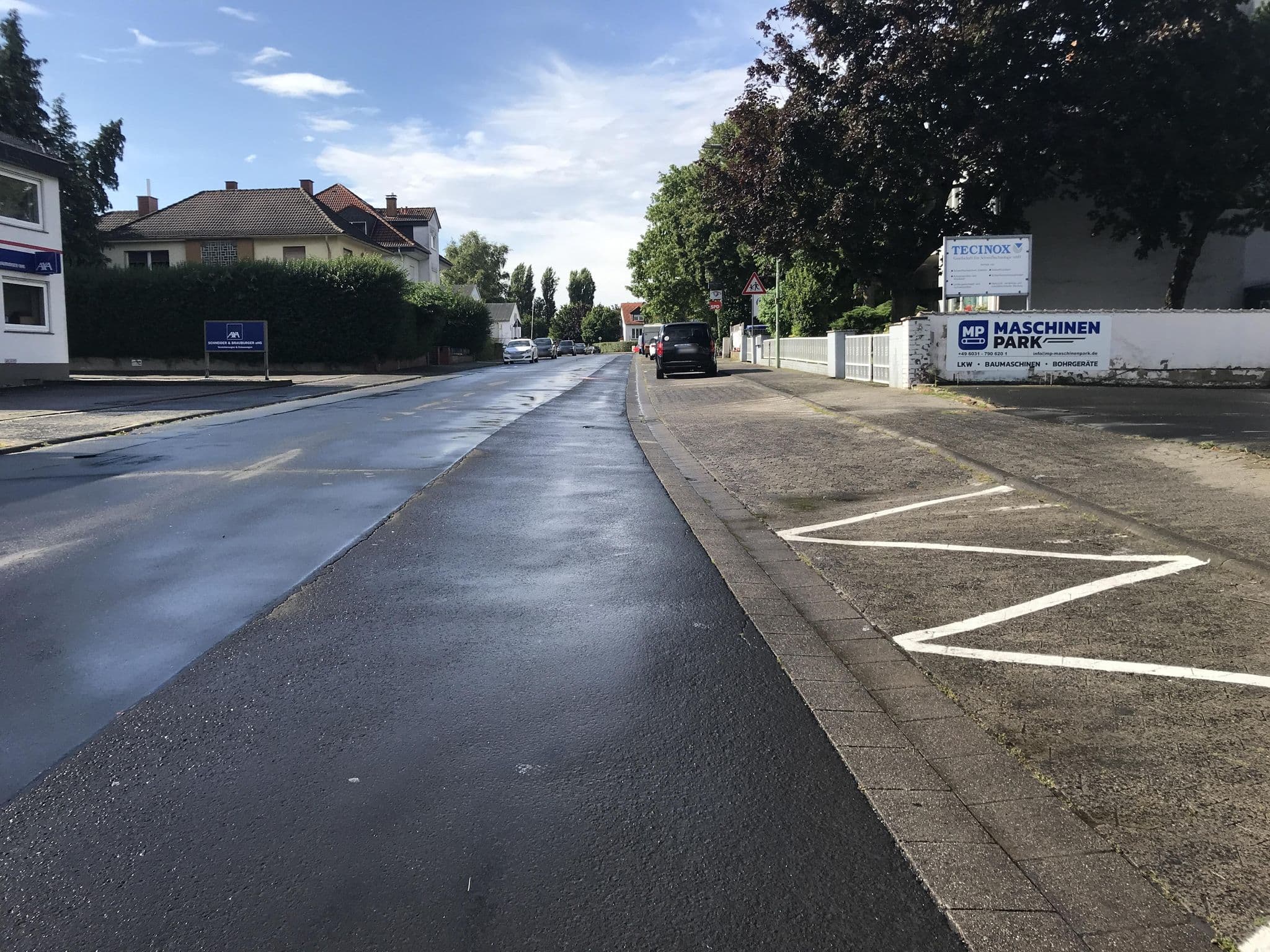 Street view near memotel Friedberg, Bad Nauheim — © troher15 (CC BY-SA · Mapillary)