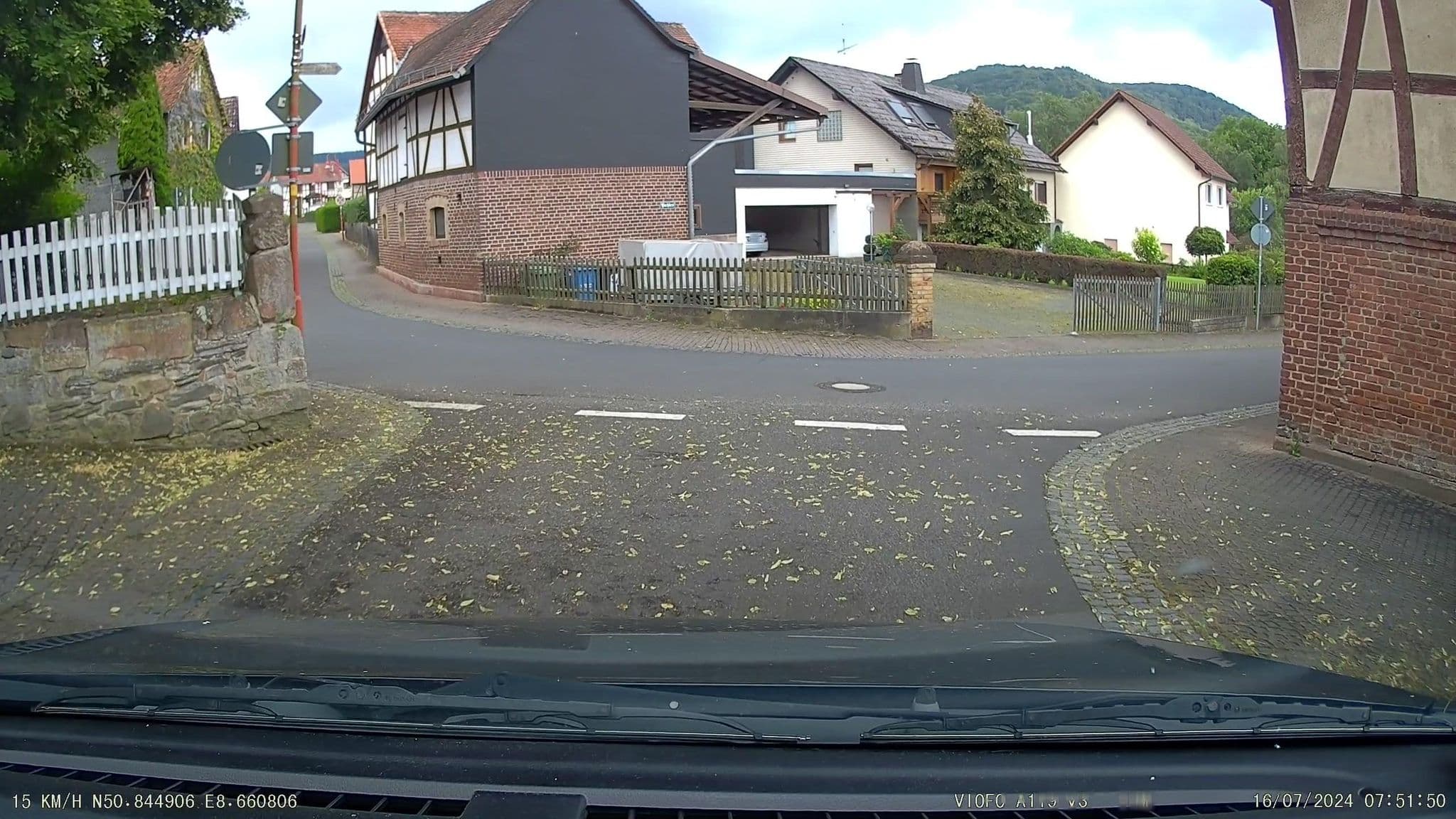 Street view near Calantra Hotel & Restaurant, Wehrda — © tim3003 (CC BY-SA · Mapillary)
