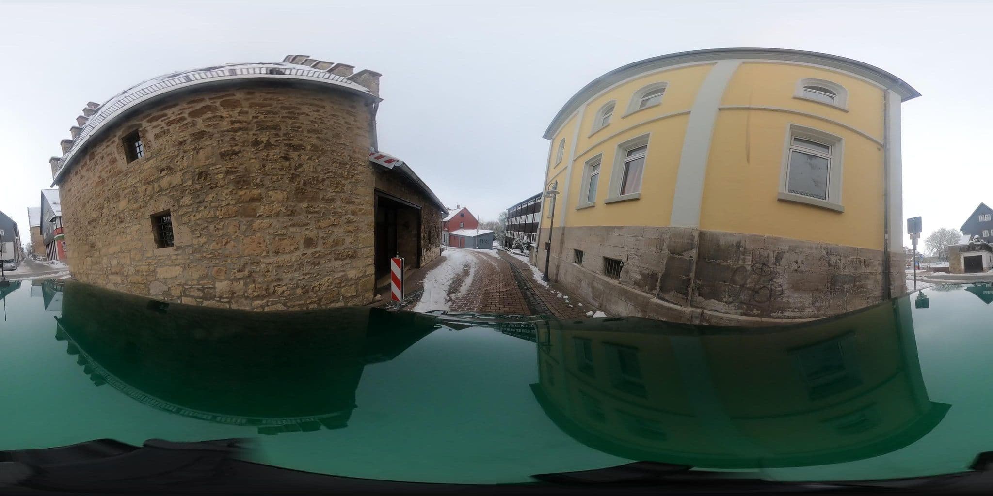 Street view near Hotel Gasthof zur Waage, Korbach — © FranciscoAgostinho (CC BY-SA · Mapillary)