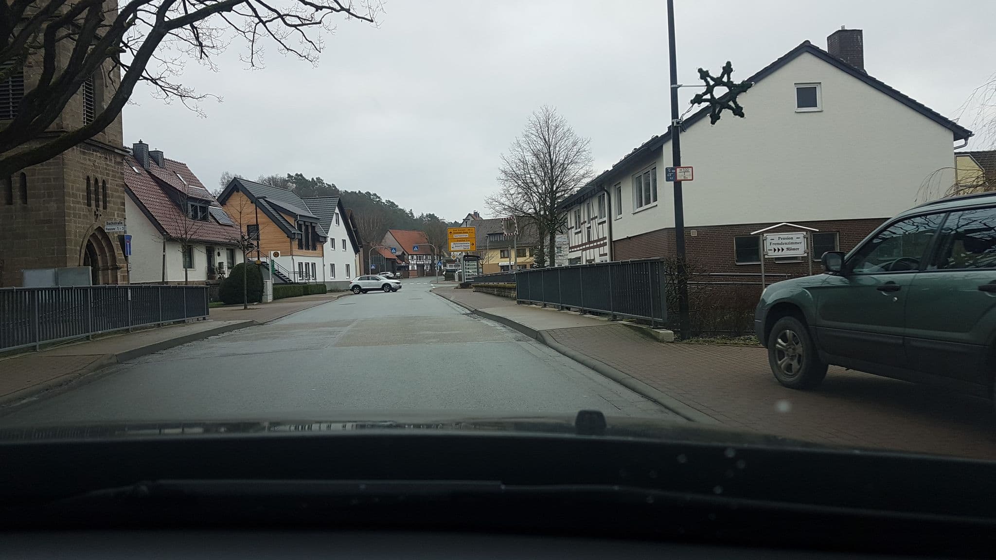 Street view near Römer Wolfgang Pension, Warburg — © rb61 (CC BY-SA · Mapillary)