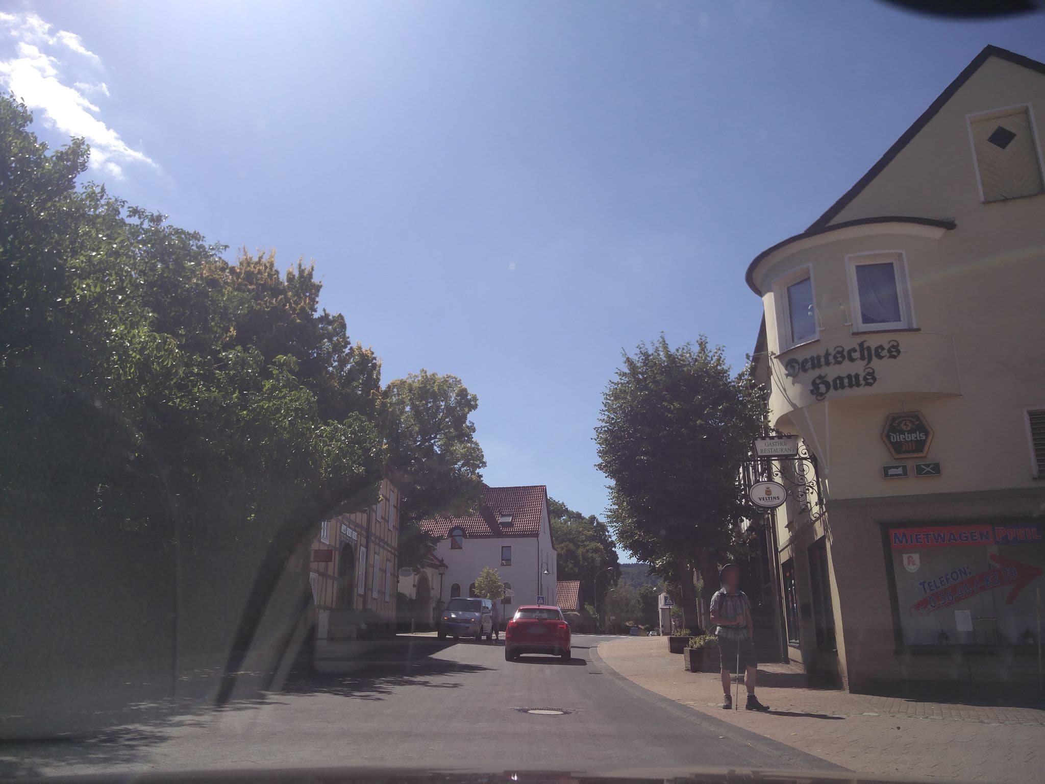 Street view near Gasthof Deutsches Haus Inh. Winfried Ewers, Willebadessen — © amenophis (CC BY-SA · Mapillary)