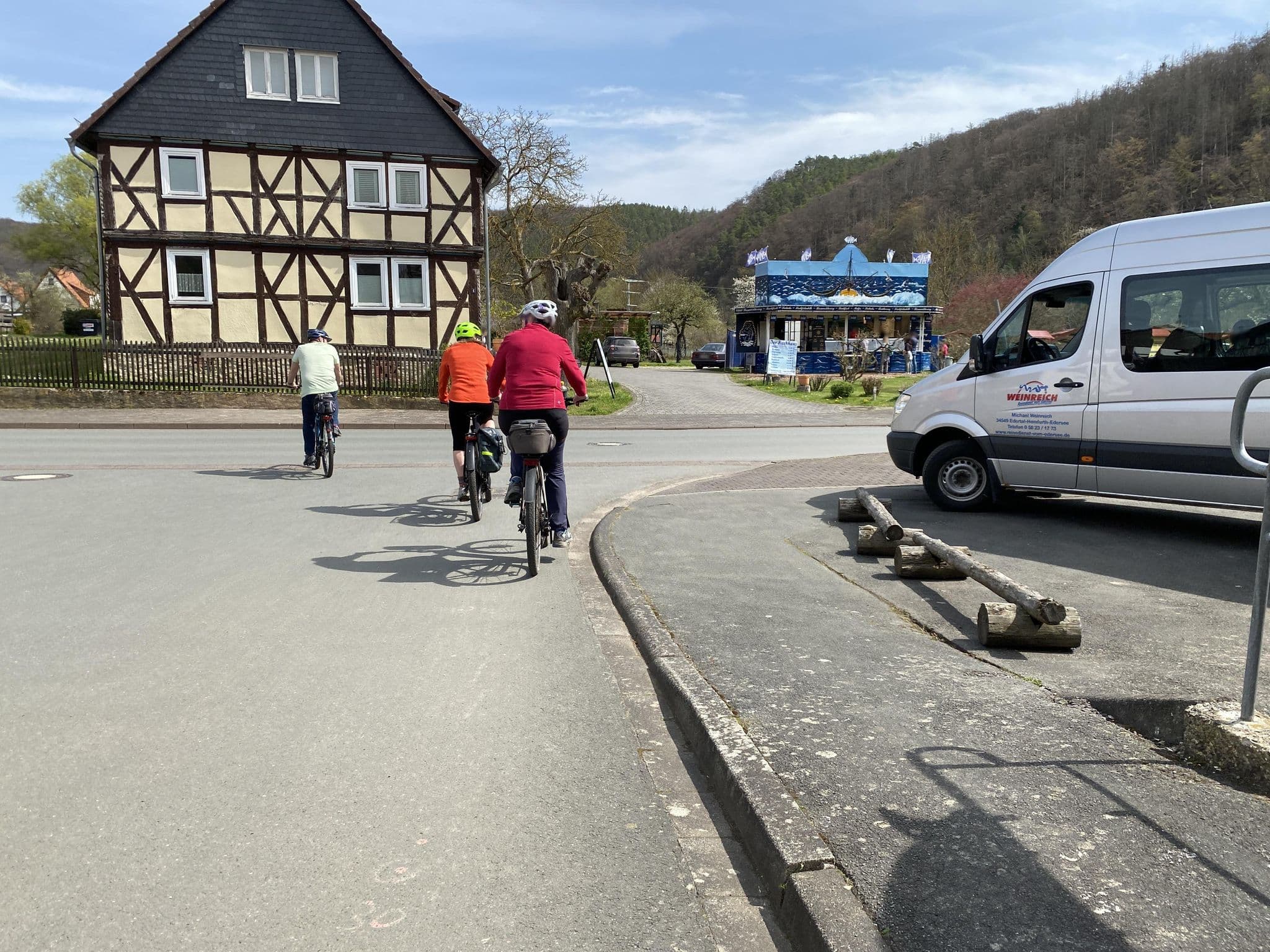 Street view near Landgasthof Königshof, Edertal — © troher15 (CC BY-SA · Mapillary)