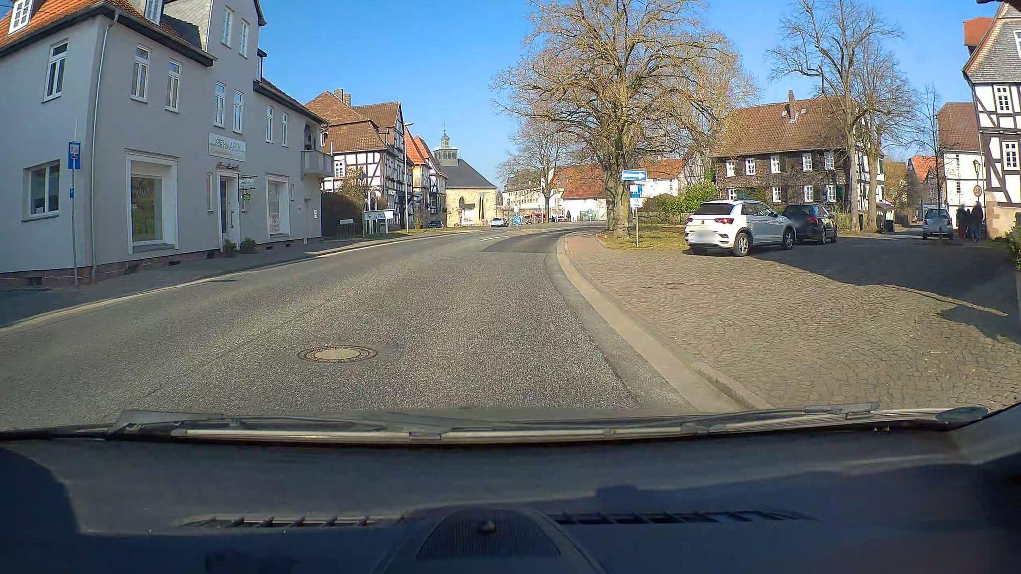 Street view near Hotel Restaurant Rosengarten, Schwalmstadt — © poxonline (CC BY-SA · Mapillary)
