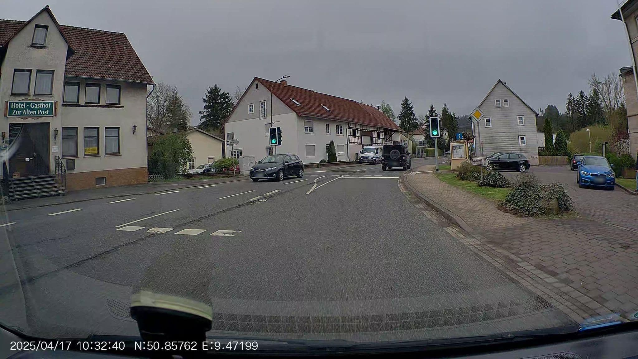 Street view near Zur alten Post, Oberaula — © klik (CC BY-SA · Mapillary)