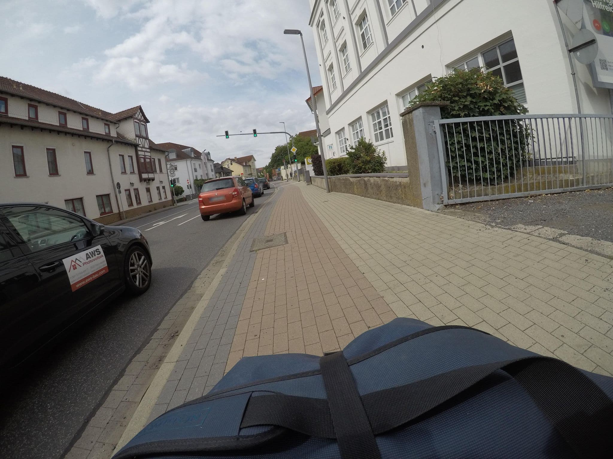 Street view near Hotel Am Klausturm, Bad Hersfeld — © mfa (CC BY-SA · Mapillary)