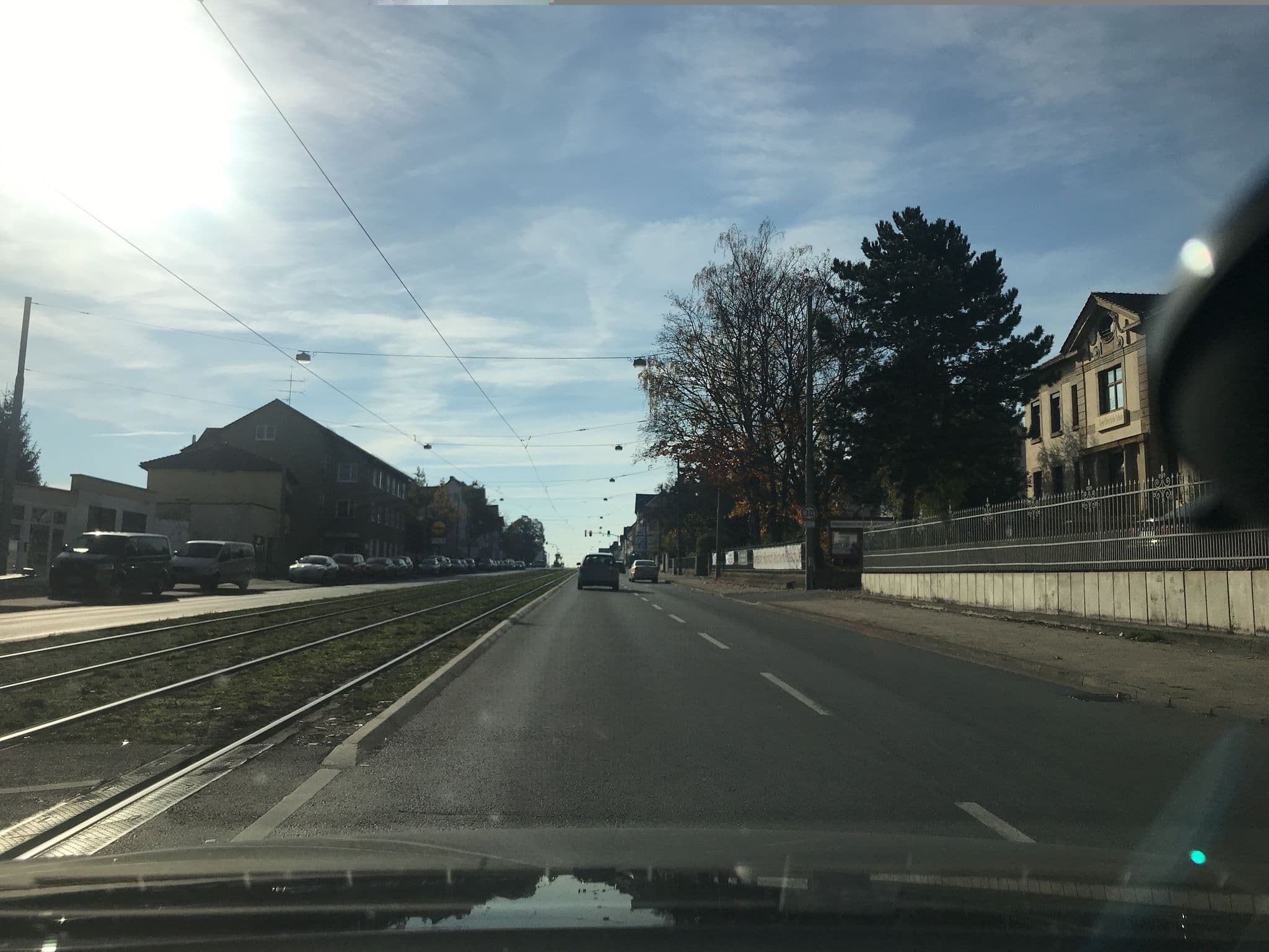 Street view near Hotel Lenz, Kassel — © saschahaberkorn (CC BY-SA · Mapillary)