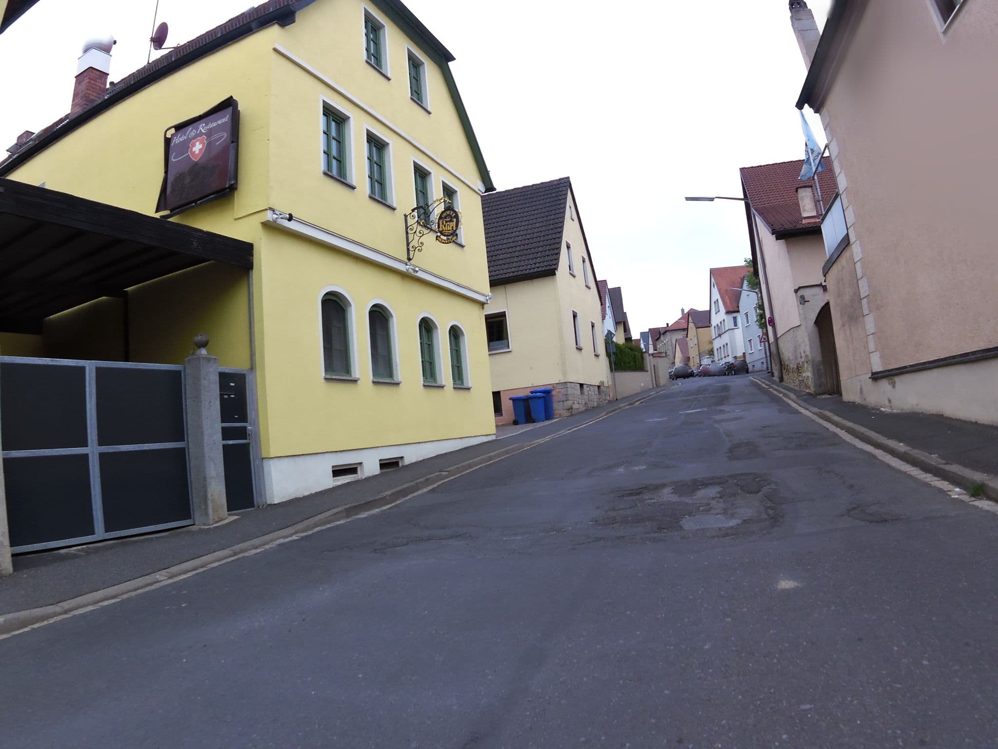 Street view near Hotel Karl, Estenfeld — © zoegglmeyr (CC BY-SA · Mapillary)