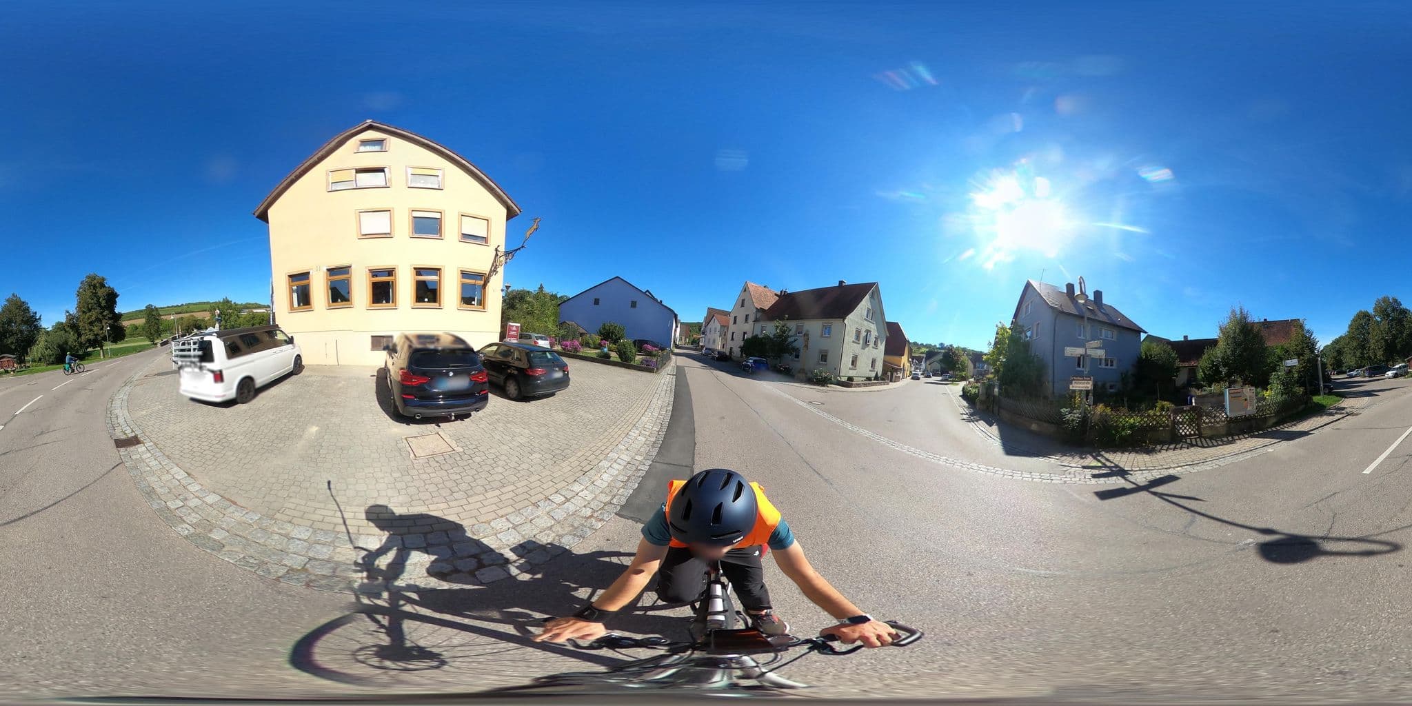 Street view near Landgasthof Zum Hirschen, Röttingen — © RadNETZ (CC BY-SA · Mapillary)