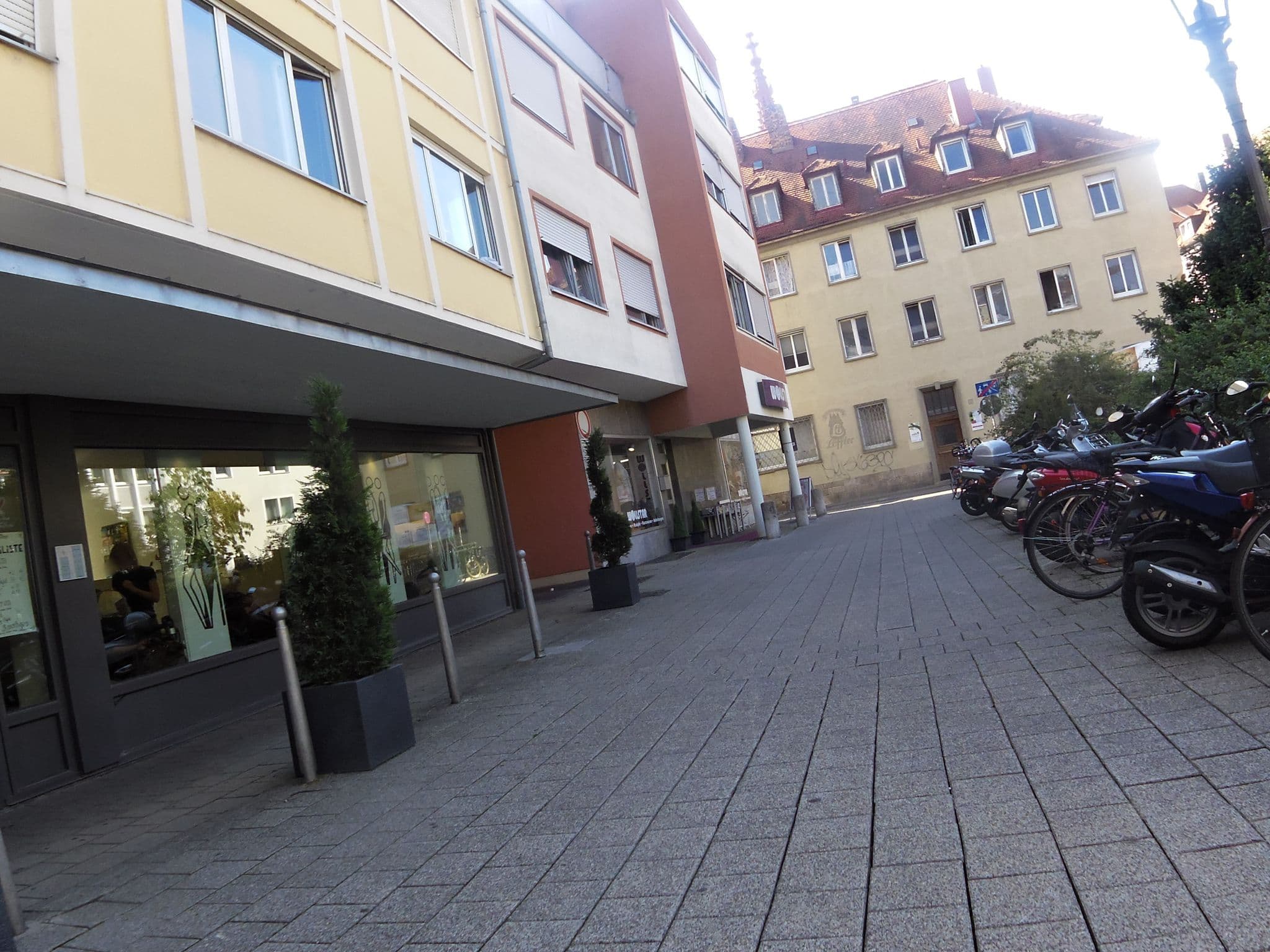 Street view near Hotel Vinothek Tiepolo/Dortmunder Hof Würzburg / Wein, Bett and Breakfast, Würzburg — © zoegglmeyr (CC BY-SA · Mapillary)