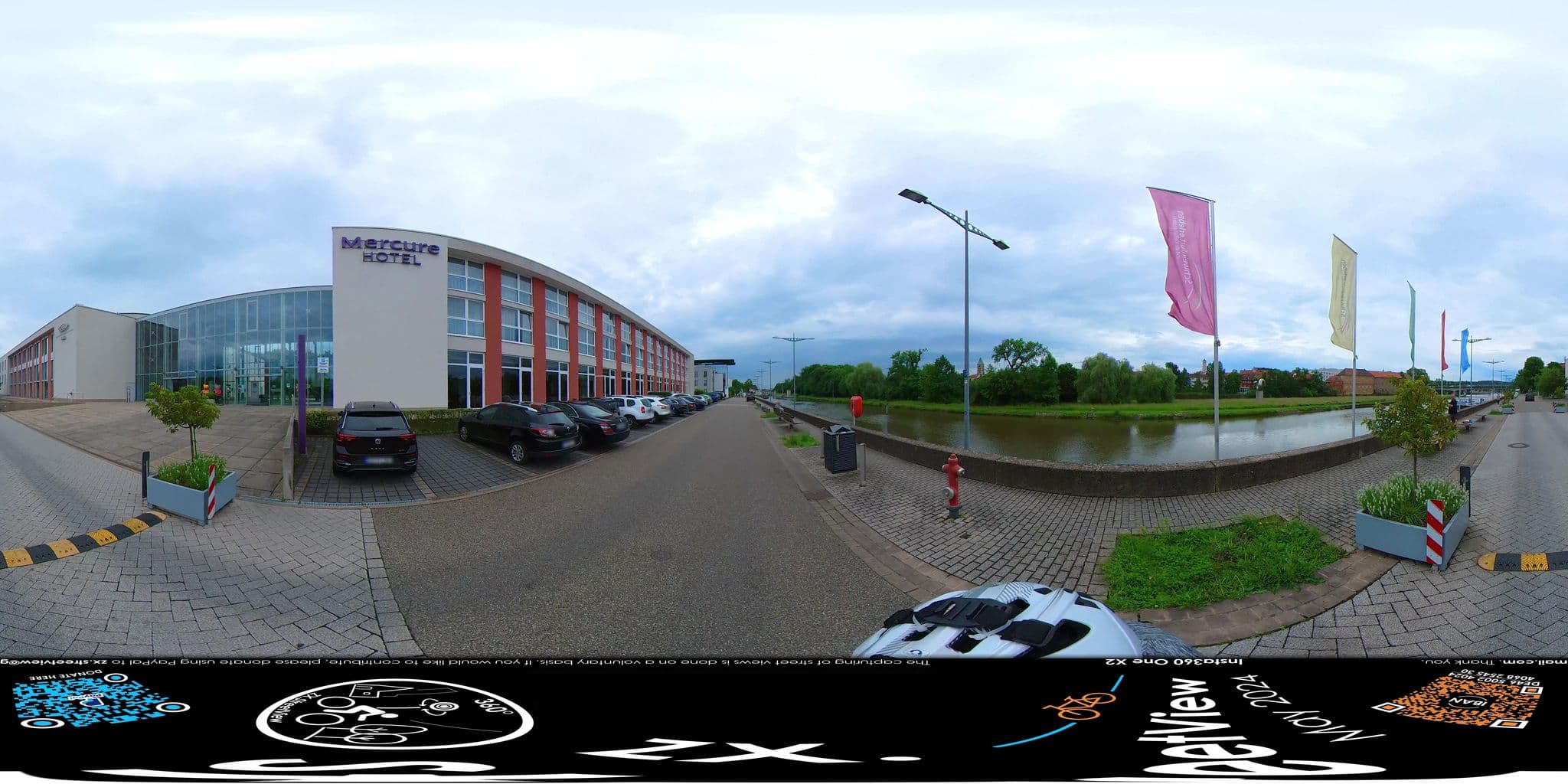 Street view near Arcadia Hotel, Schweinfurt — © ZXStreetview (CC BY-SA · Mapillary)