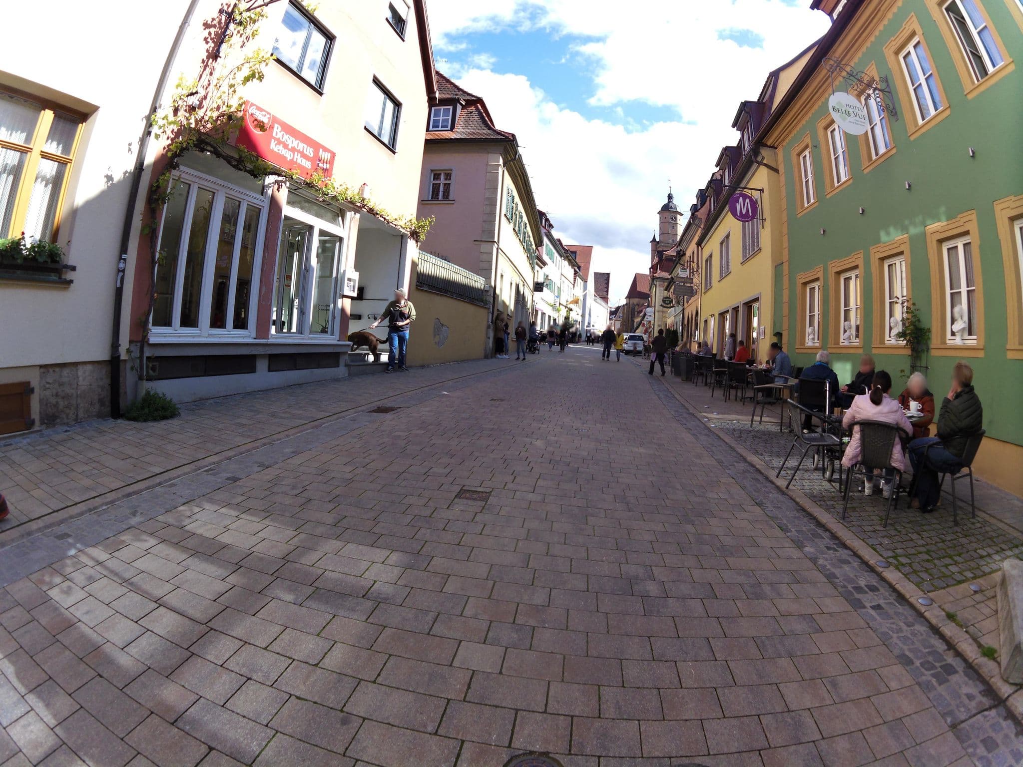 Street view near Hotel Bellevue, Volkach — © zoegglmeyr1 (CC BY-SA · Mapillary)