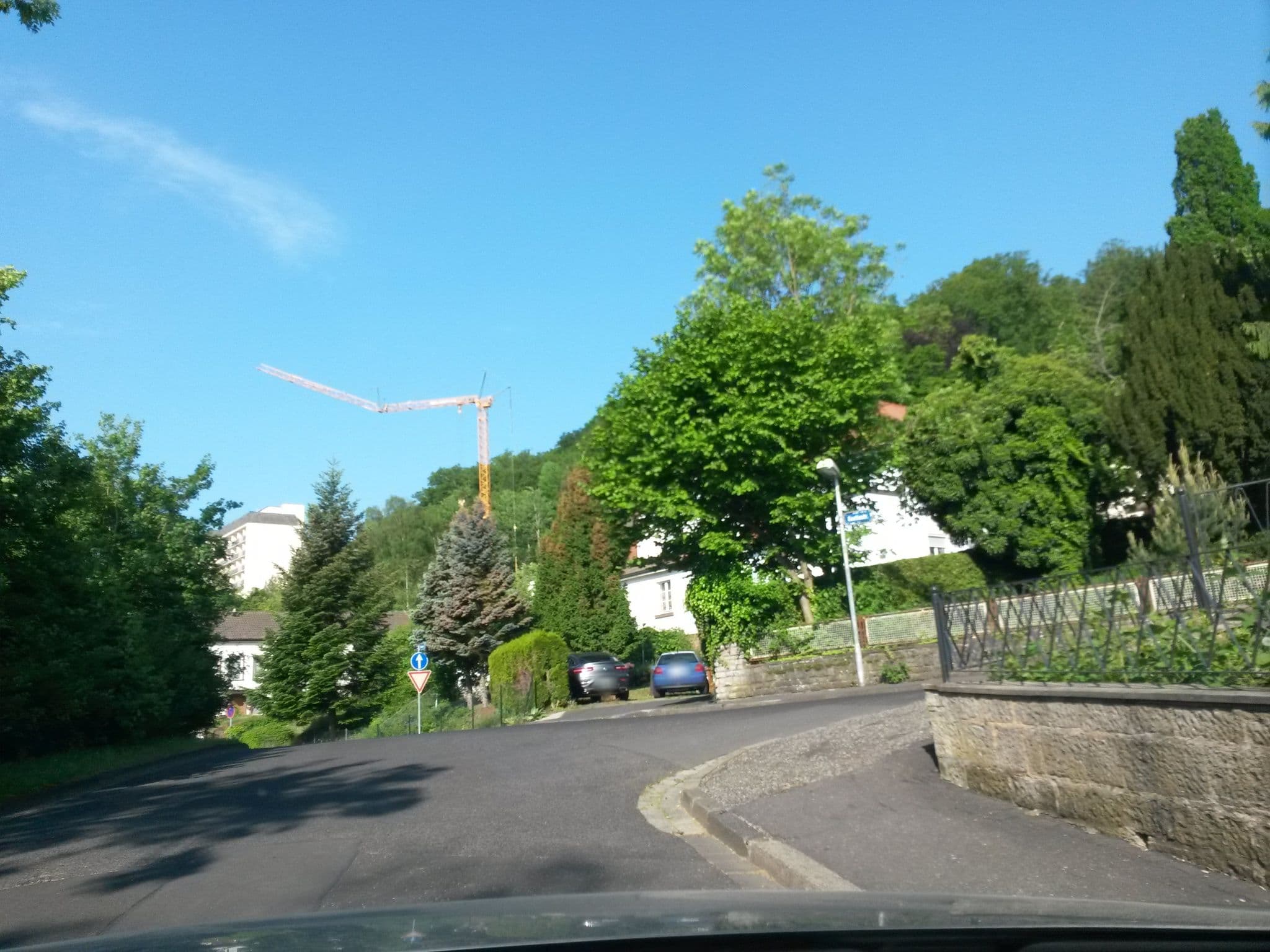 Street view near Haus Brand, Bad Kissingen — © rausk (CC BY-SA · Mapillary)