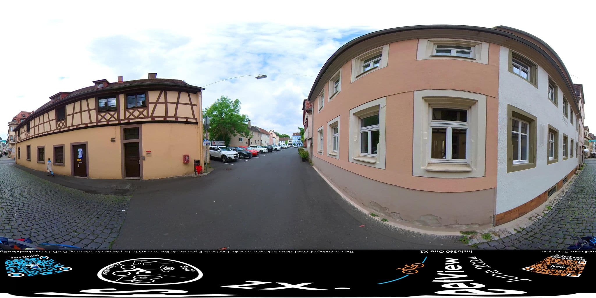 Street view near Haus Hahn, Bad Kissingen — © ZXStreetview (CC BY-SA · Mapillary)