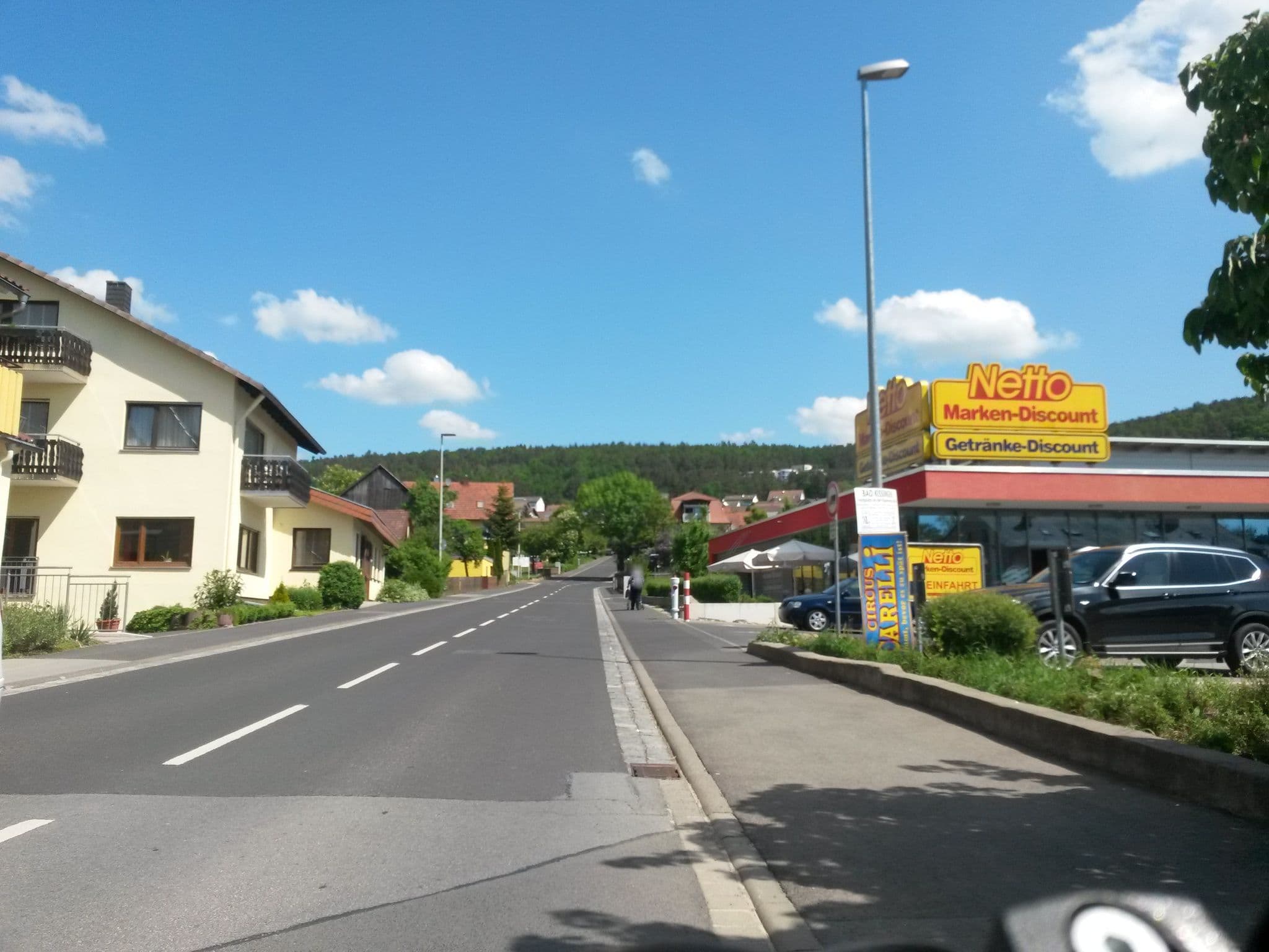 Street view near Saaletal Restaurant & Pension, Bad Bocklet — © rausk (CC BY-SA · Mapillary)