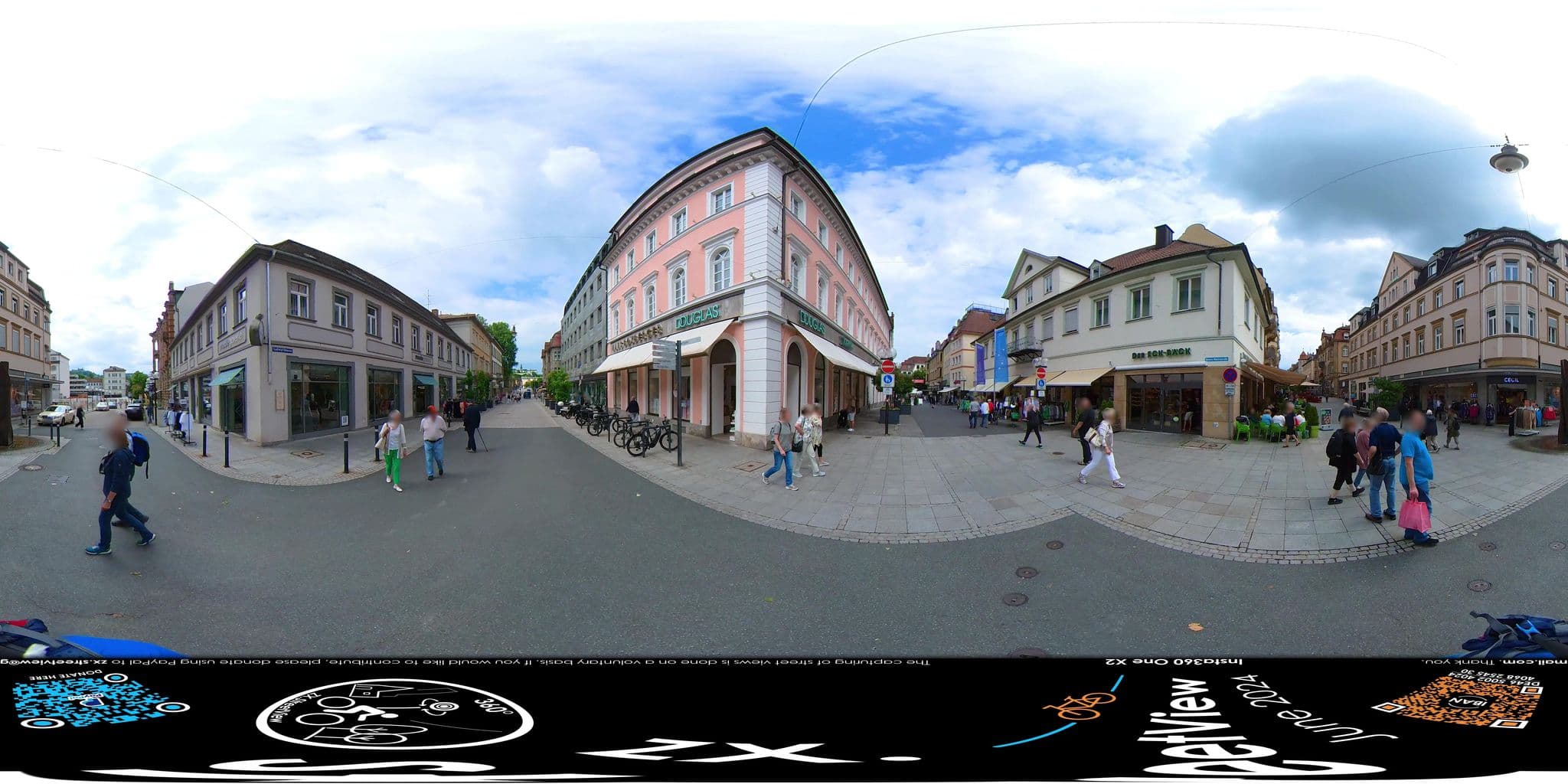 Street view near Villa Albert, Bad Kissingen — © ZXStreetview (CC BY-SA · Mapillary)