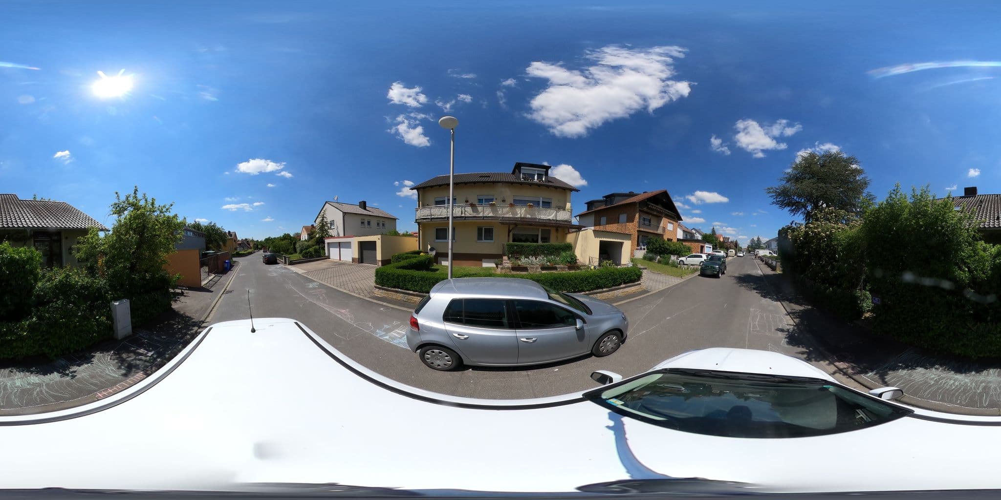 Street view near Dürr, Armin u., Dürr, Ursula, Ferienwohnungen, Wiesentheid — © npmp (CC BY-SA · Mapillary)