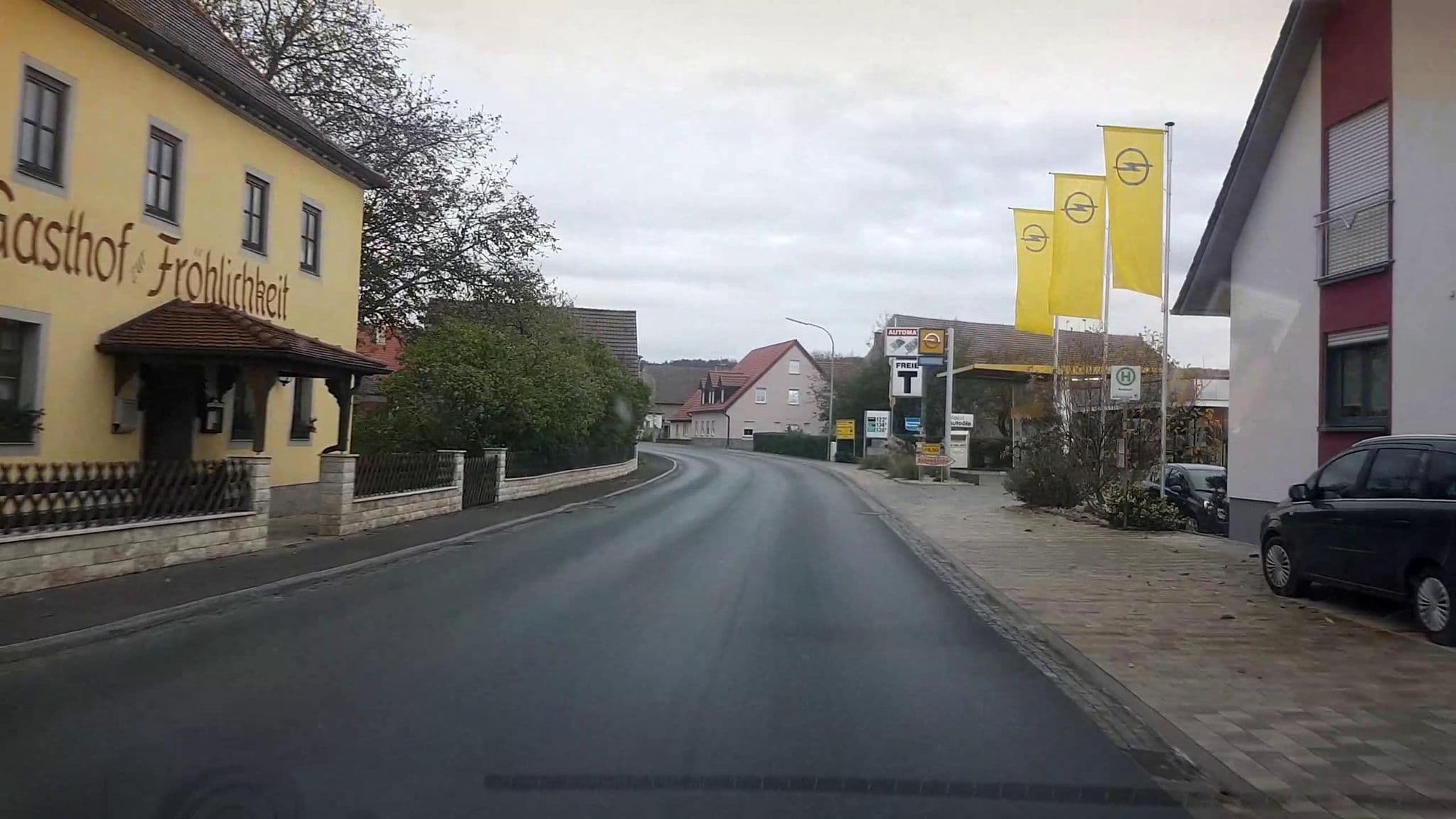 Street view near Ott Karl- Heinz Gasthof, Oberschwarzach — © r66 (CC BY-SA · Mapillary)