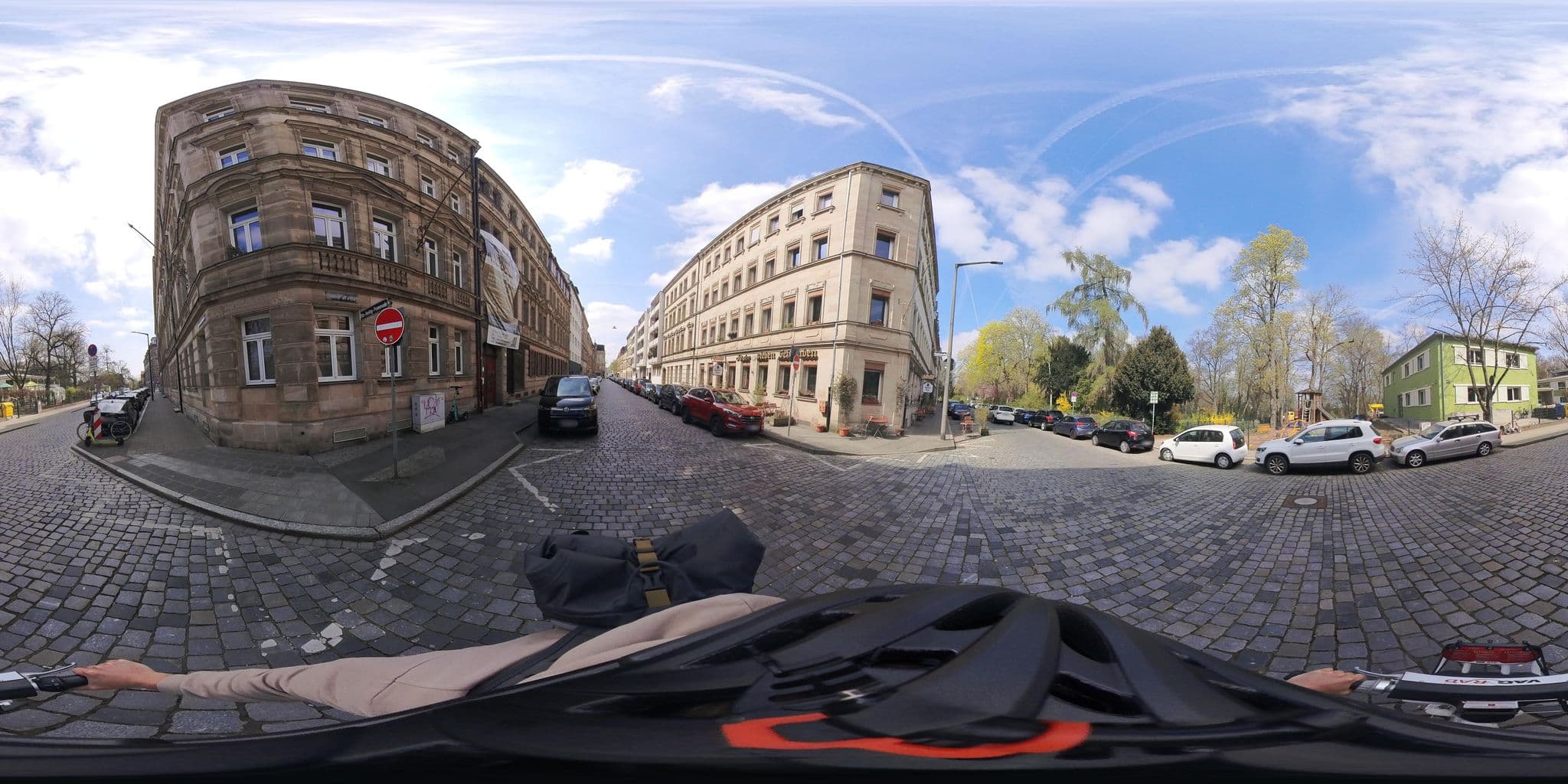 Street view near Apartments 4 YOU - Goethestrasse, Fürth — © stadtraumGmbH (CC BY-SA · Mapillary)