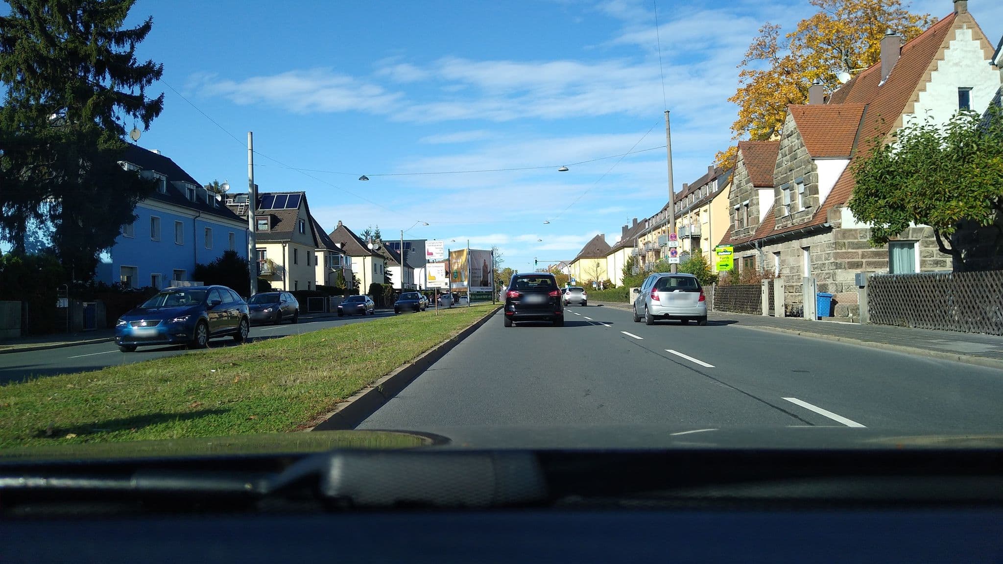 Street view near Detre Uwe, Fürth — © mike409 (CC BY-SA · Mapillary)